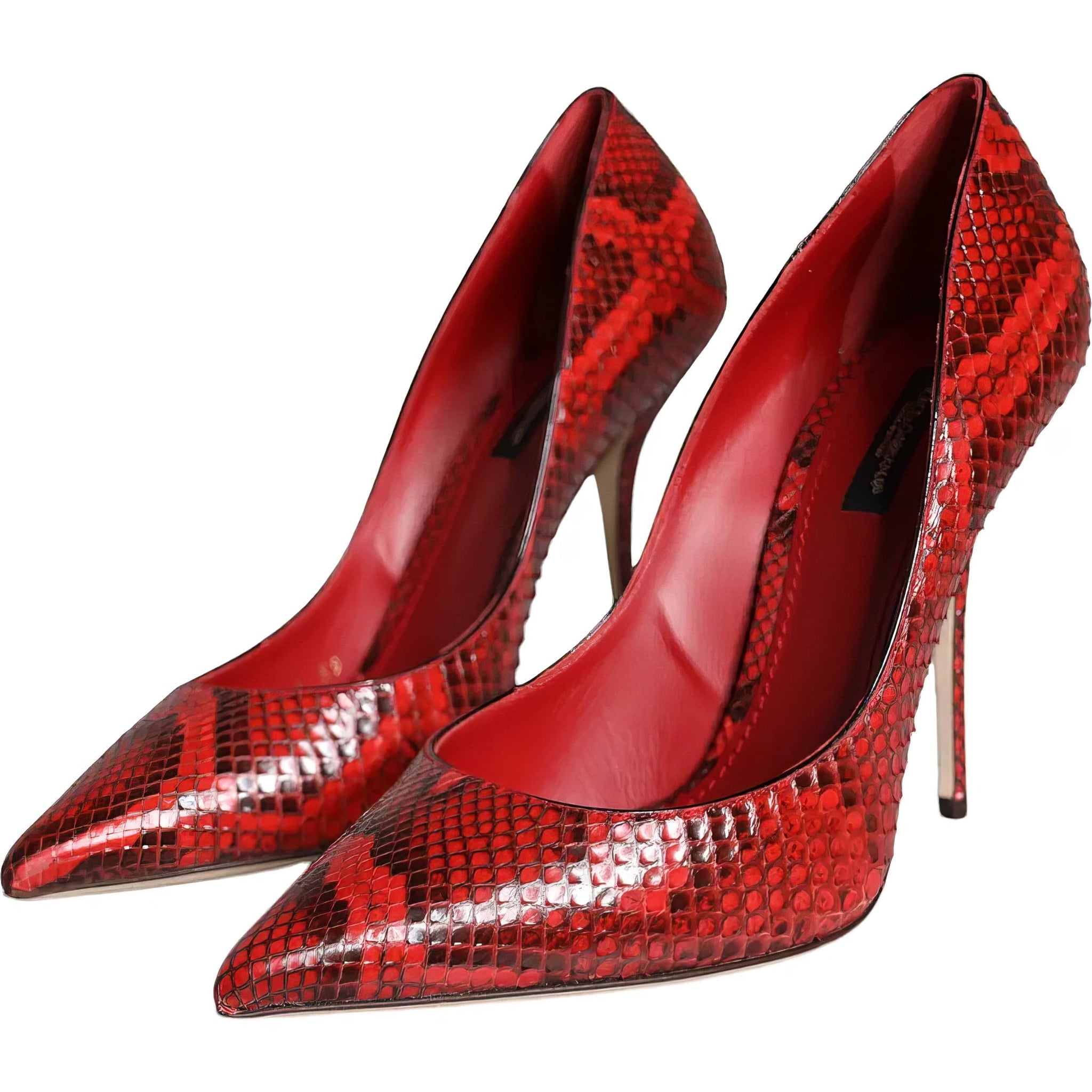 Dolce & Gabbana Python Leather Pumps | Sendegaro
