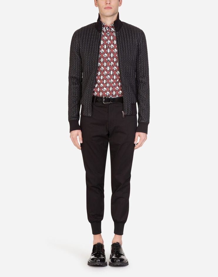 Dolce & Gabbana Quilted Bomber Jacket
