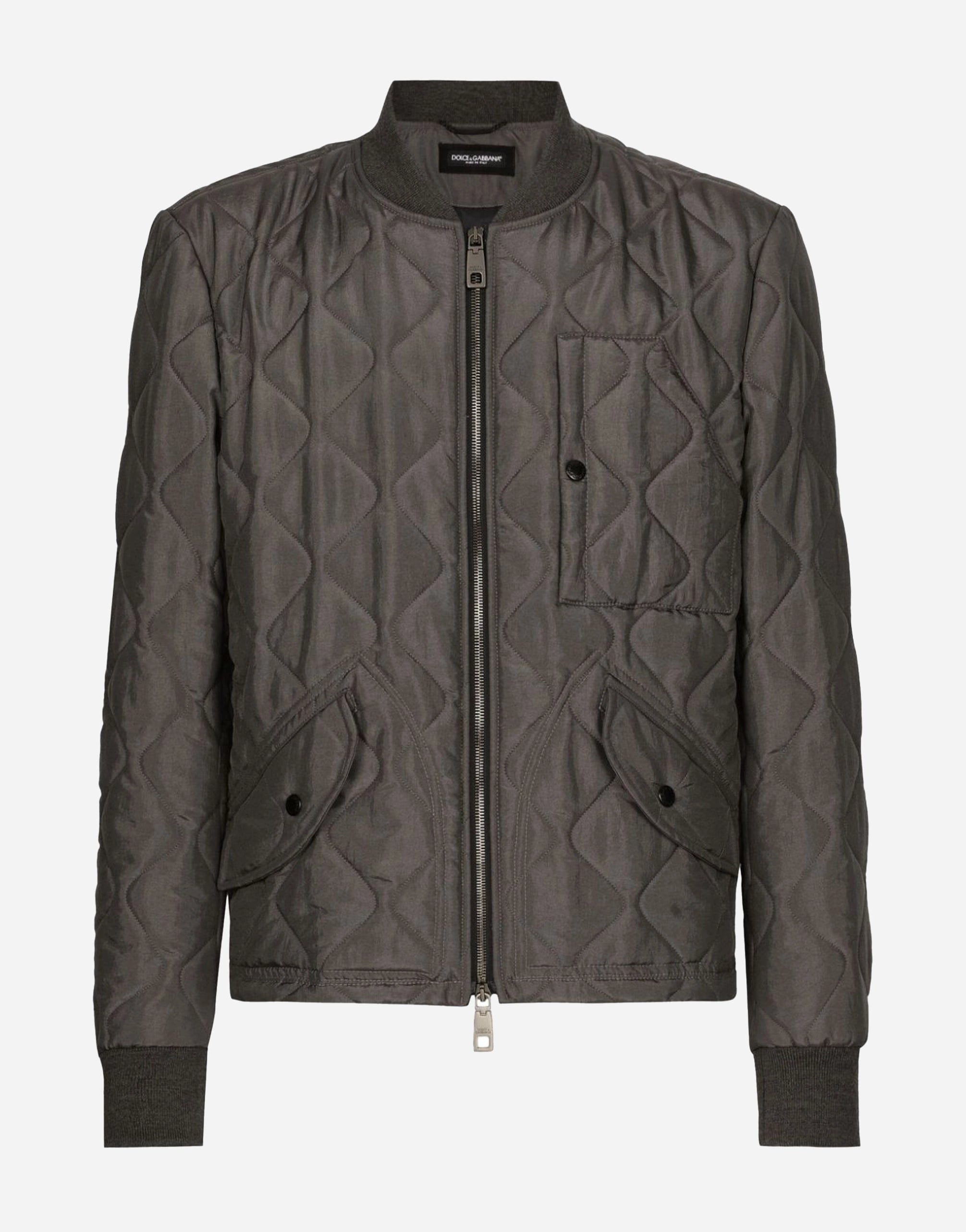 Dolce & Gabbana Quilted Bomber Jacket