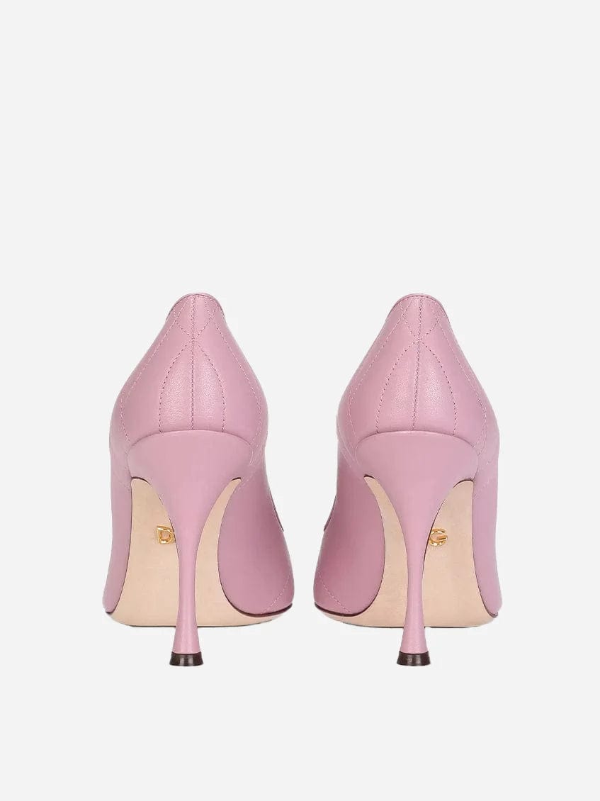 Dolce & Gabbana Quilted Nappa Devotion Pumps