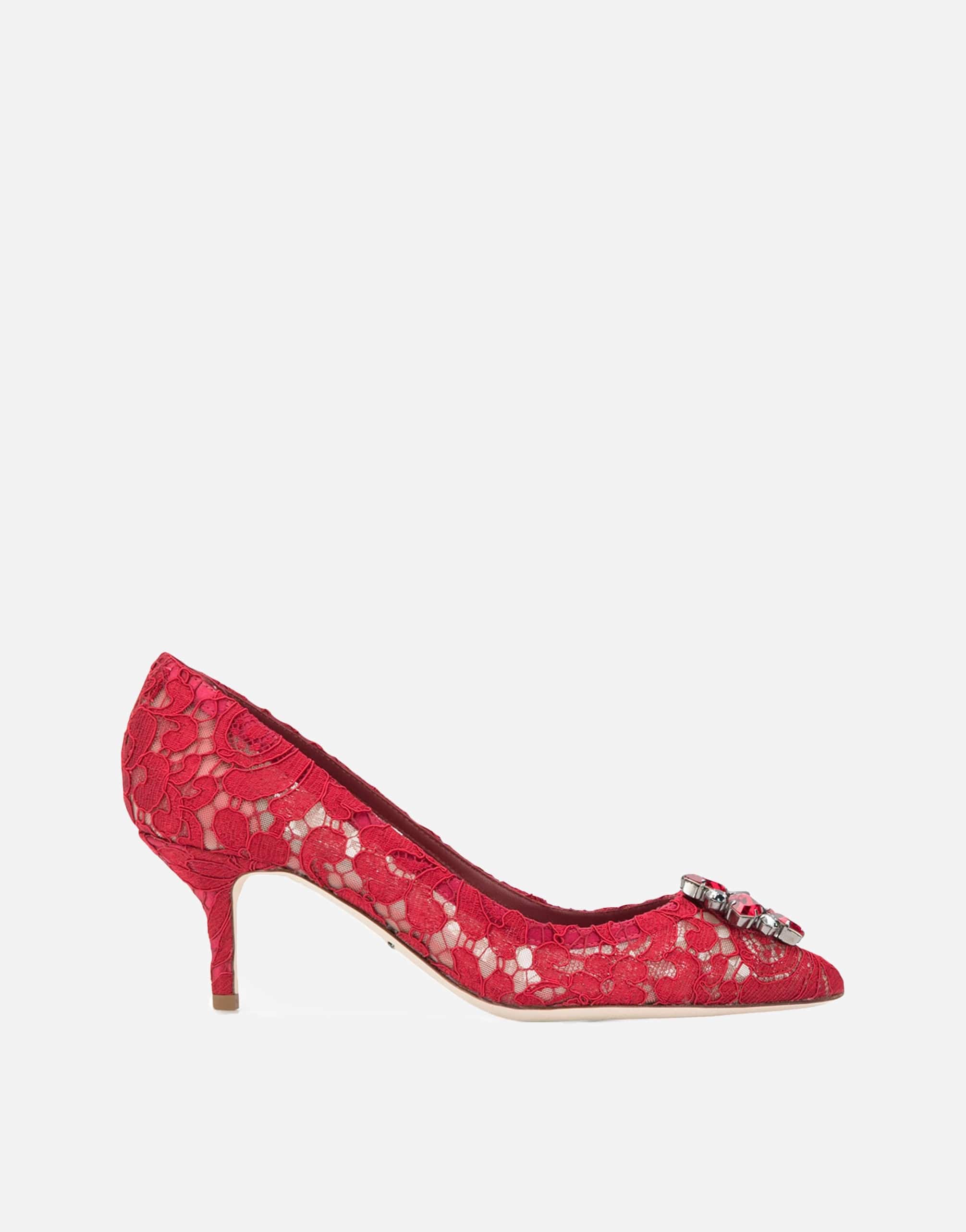 Dolce & Gabbana Rainbow Lace 60mm Brooch-Detail Pumps