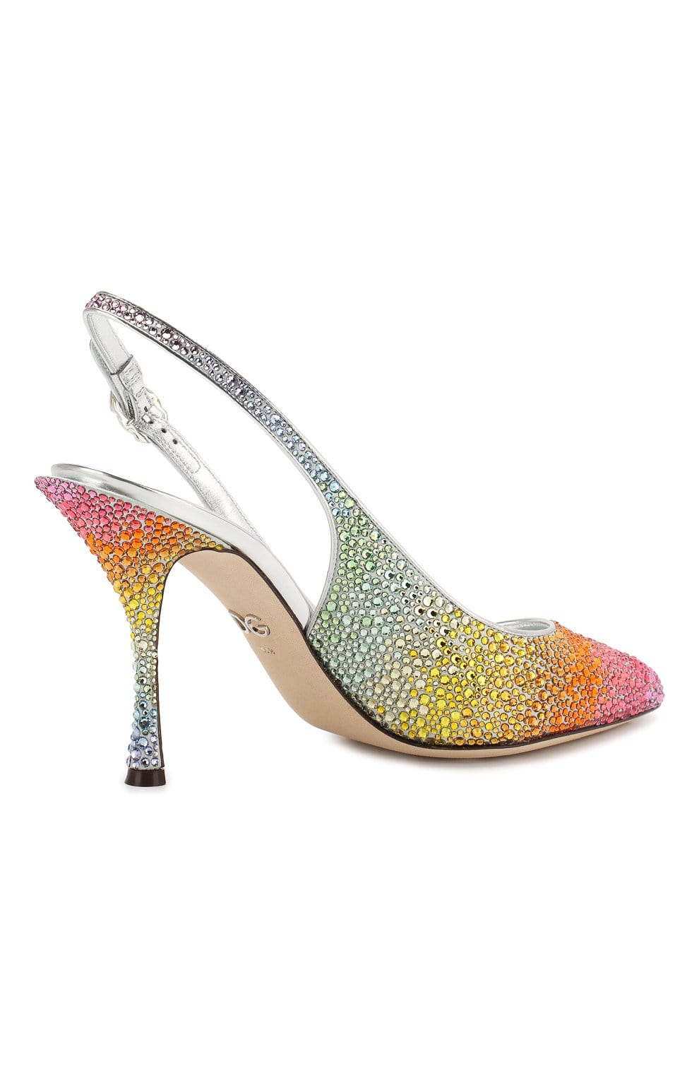 Dolce & Gabbana Rainbow Lori Slingbacks