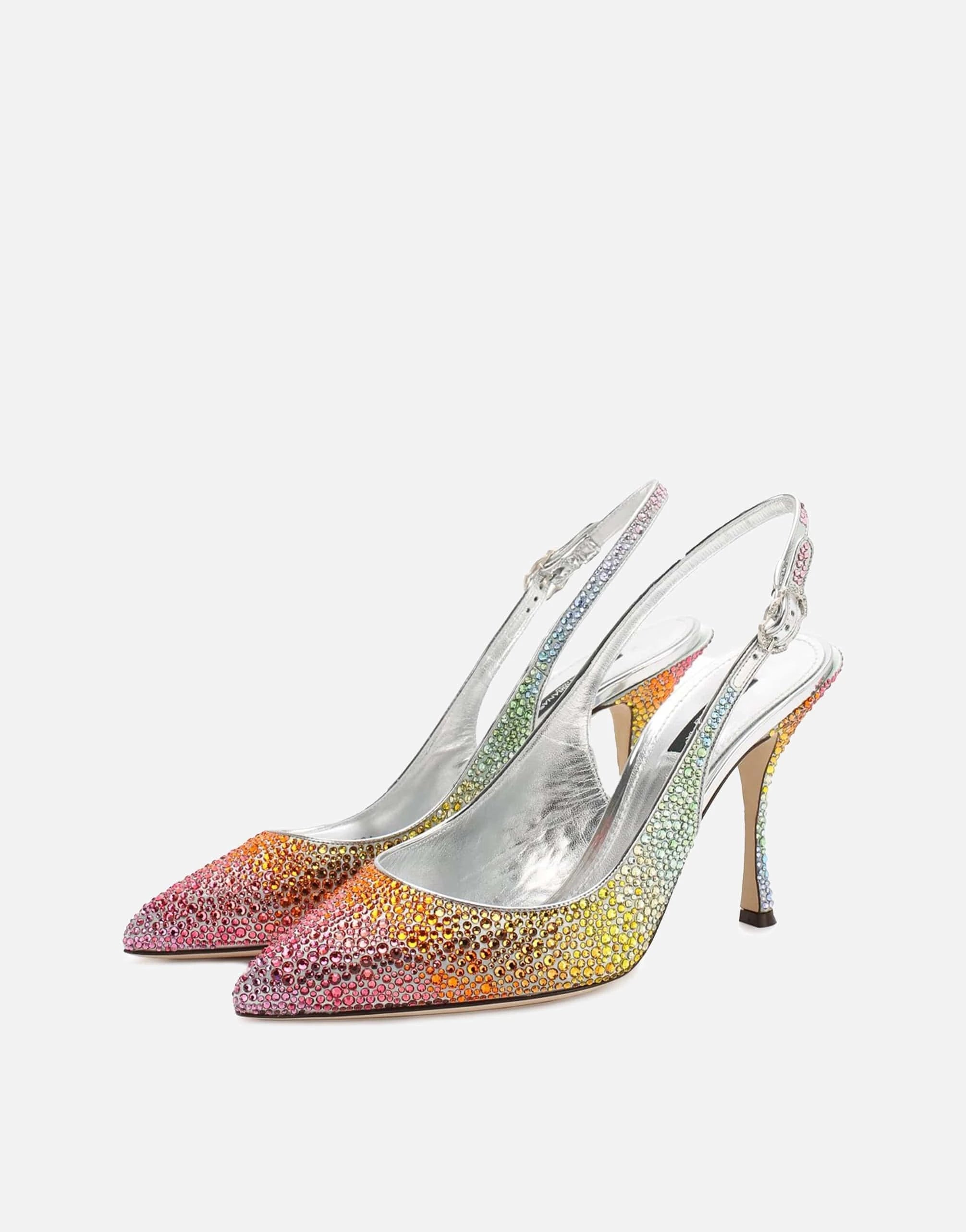 Dolce & Gabbana Rainbow Lori Slingbacks