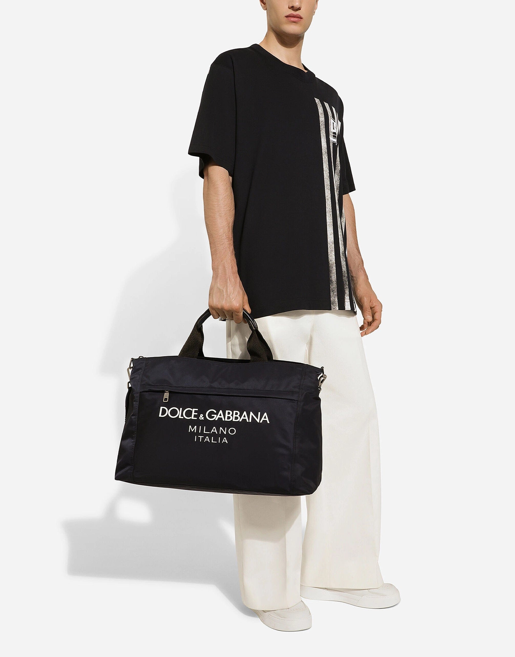 Dolce & Gabbana Raised Logo Holdall