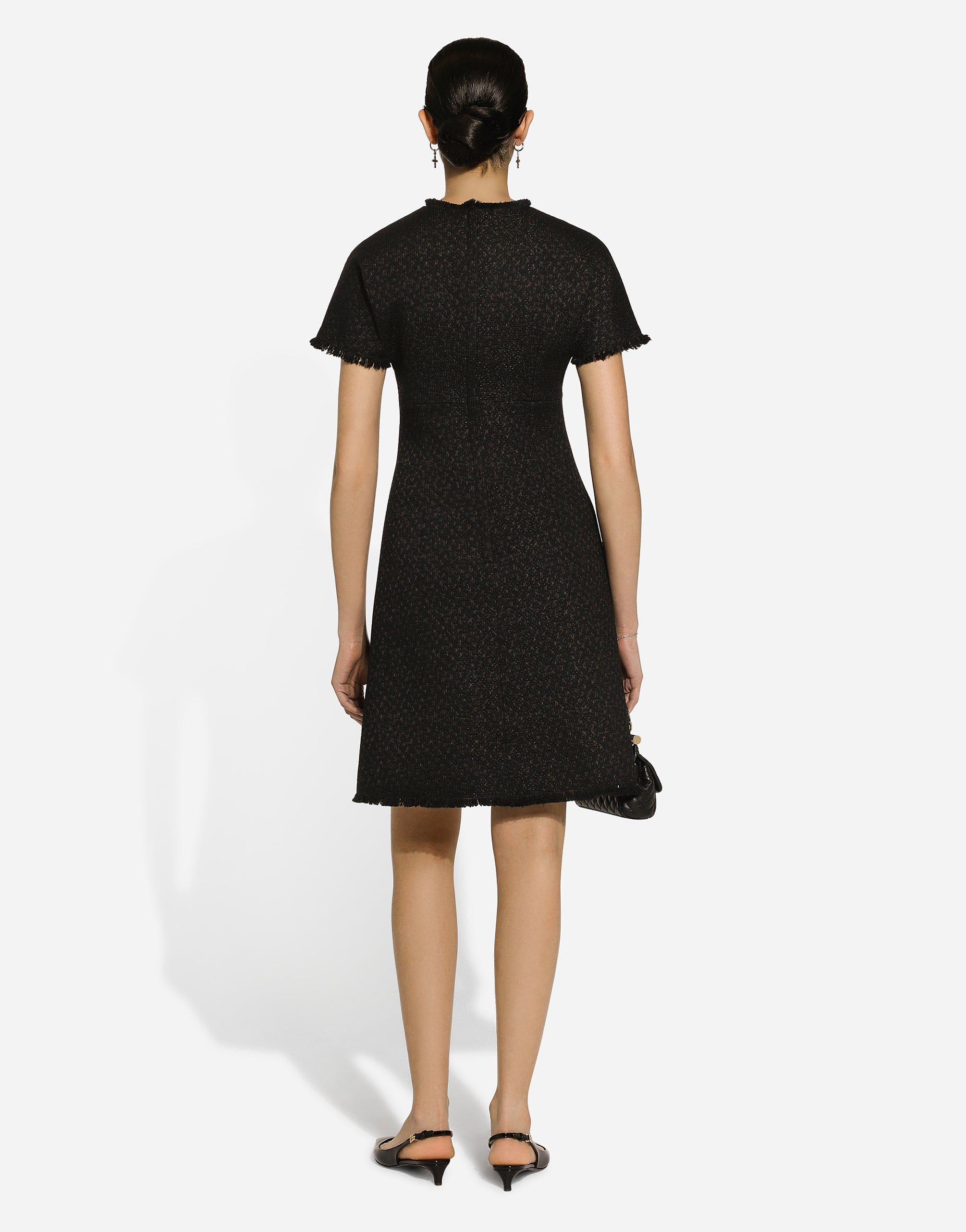 Dolce & Gabbana Raschel Tweed Midi dress