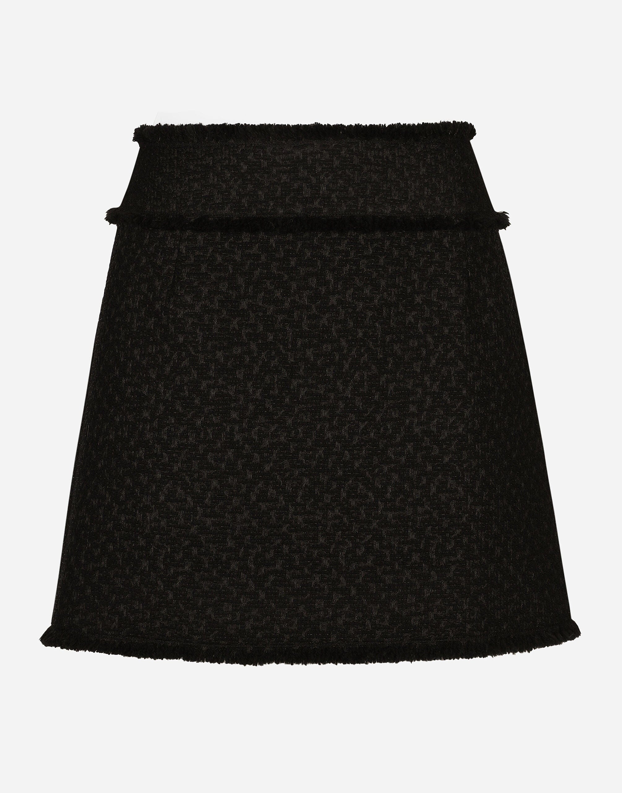 Dolce & Gabbana Raschel Tweed Miniskirt