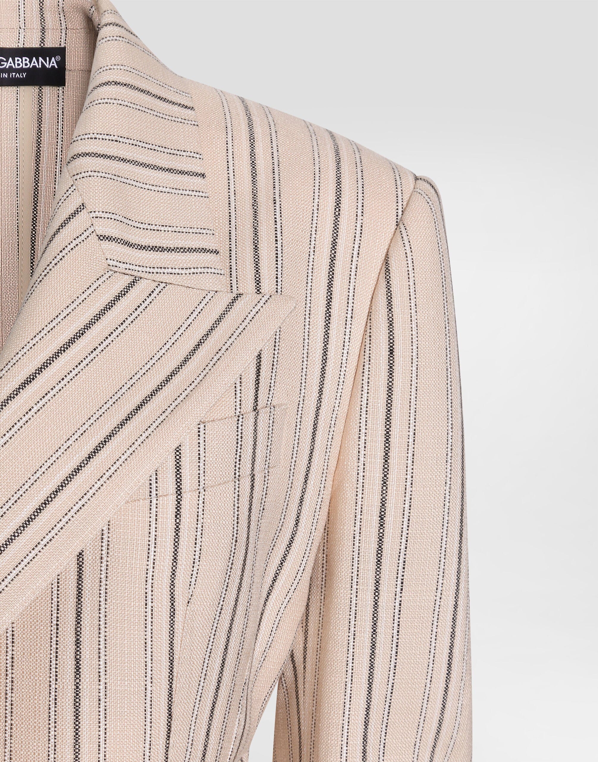 Dolce & Gabbana Regimental Pinstripe Single-Breasted Jacket