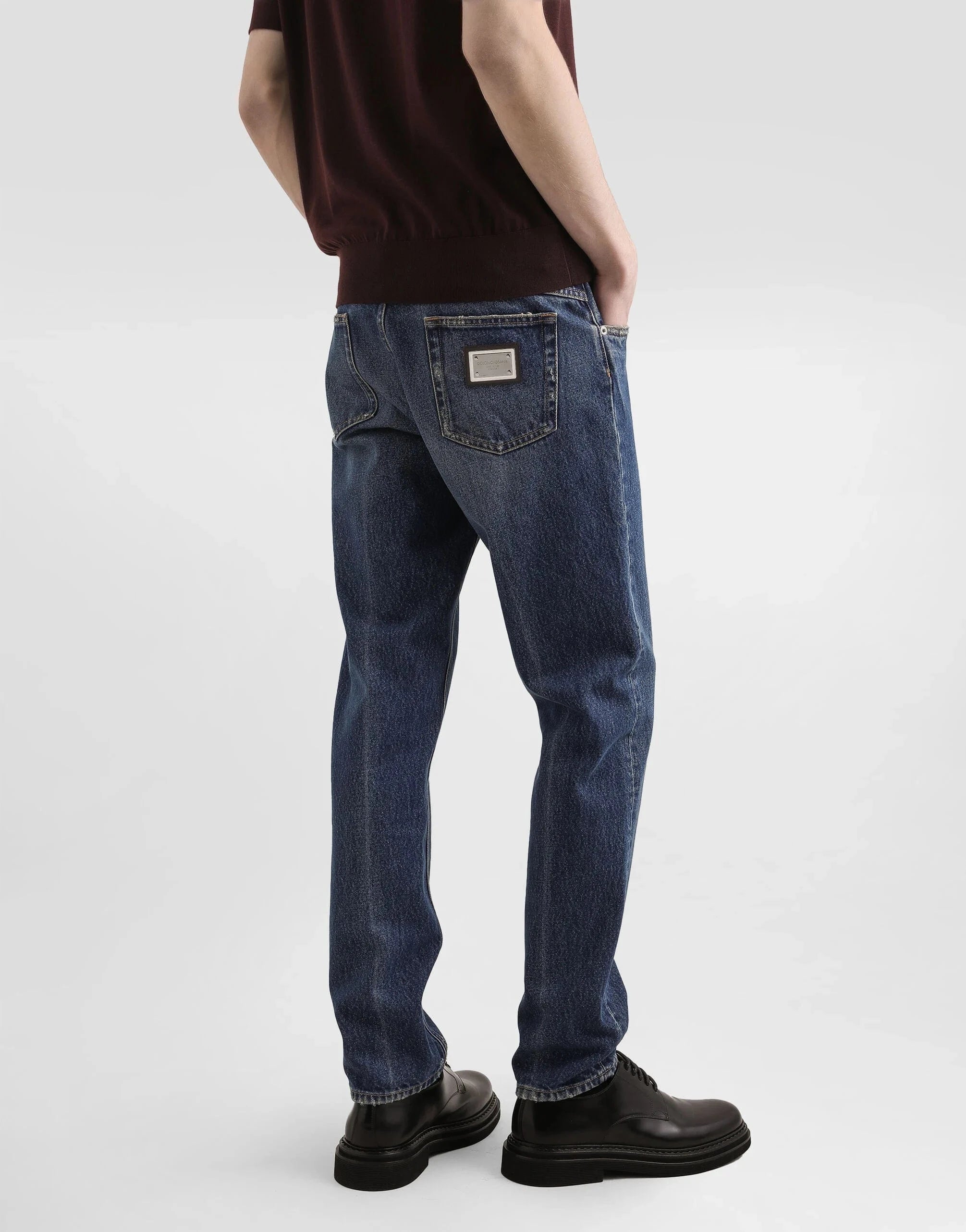 Dolce & Gabbana Regular Cotton Jeans