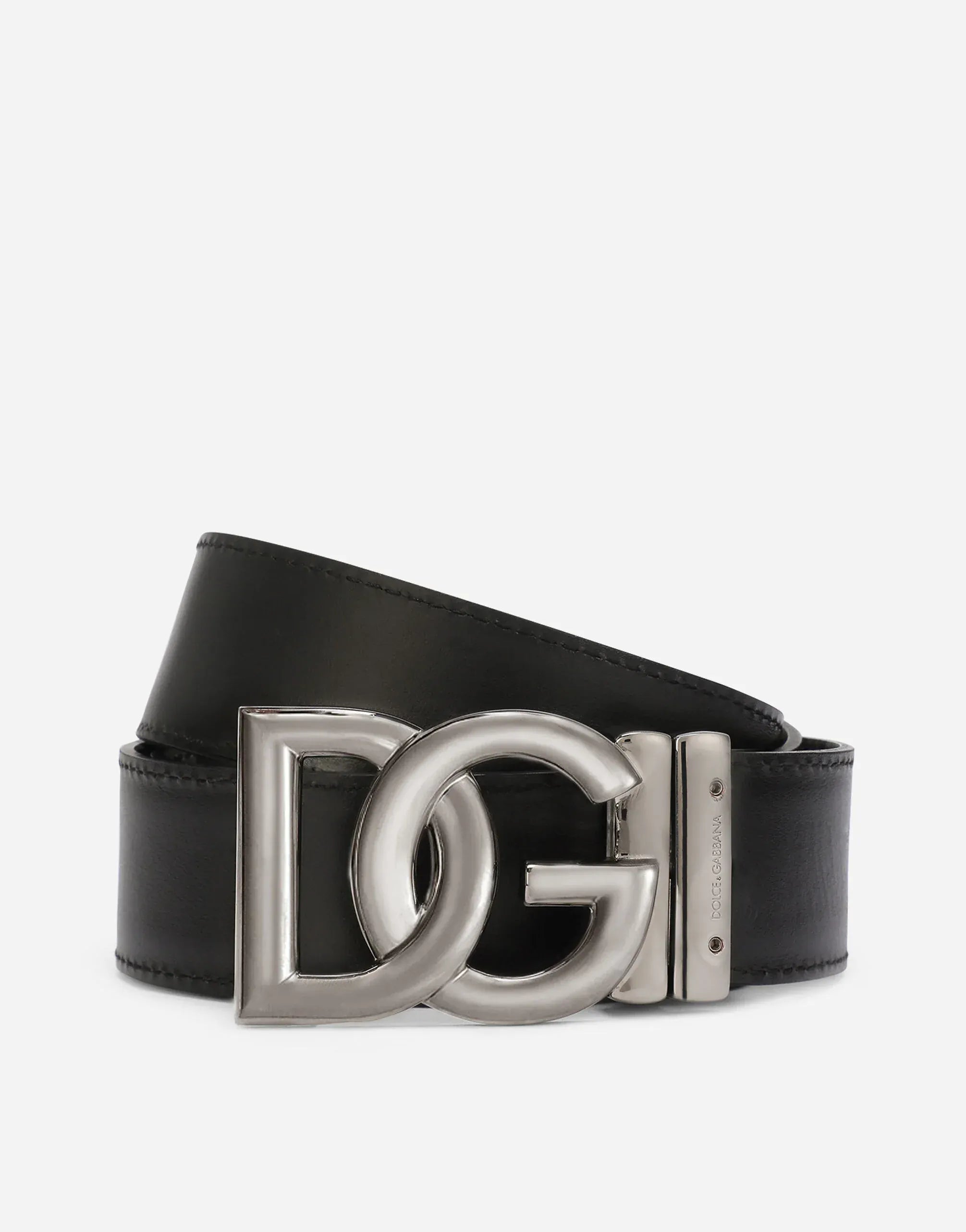 Dolce & Gabbana Reversible Camouflage-Print Leather Belt