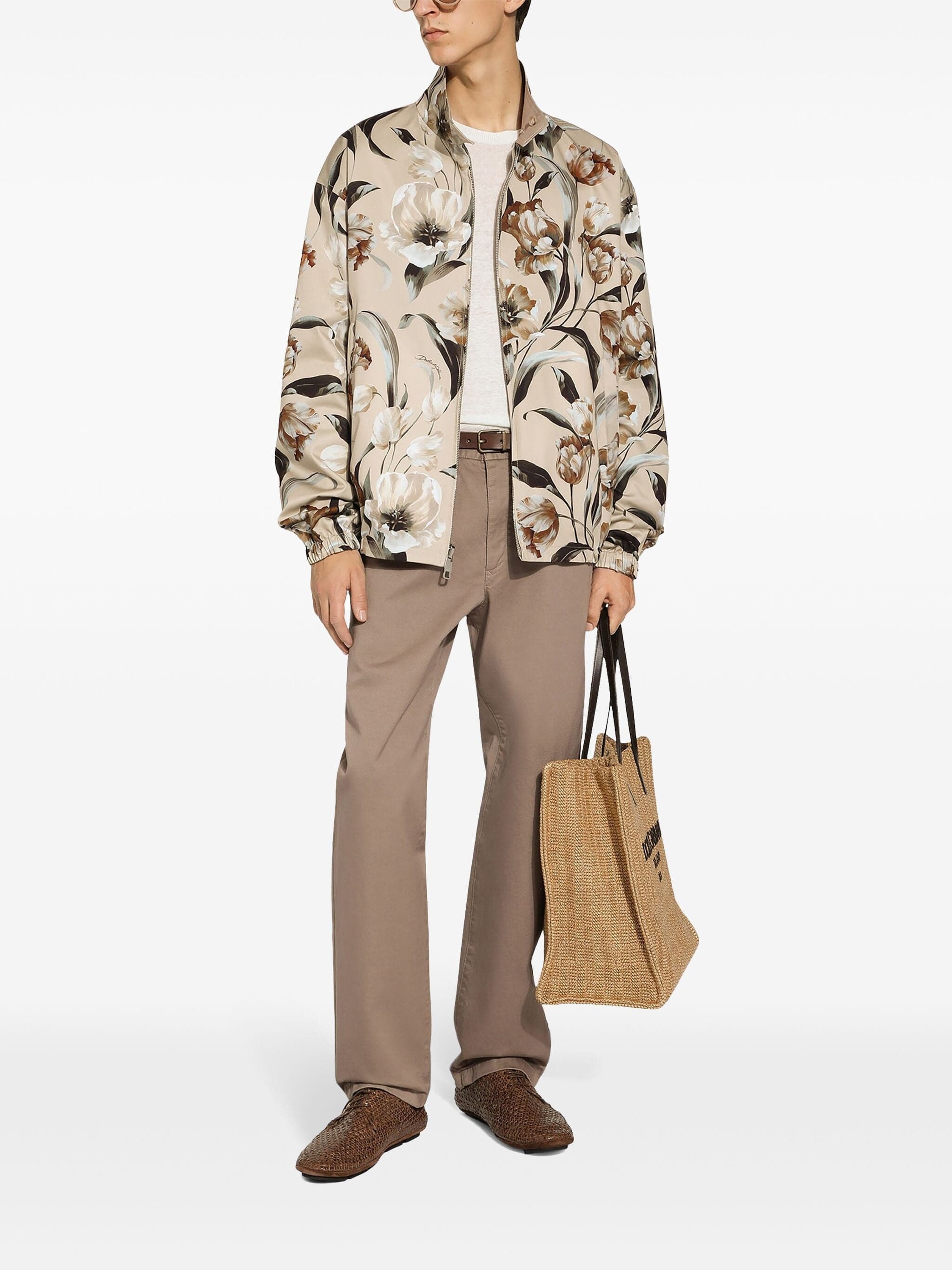 Dolce & Gabbana Reversible Floral Print Jacket