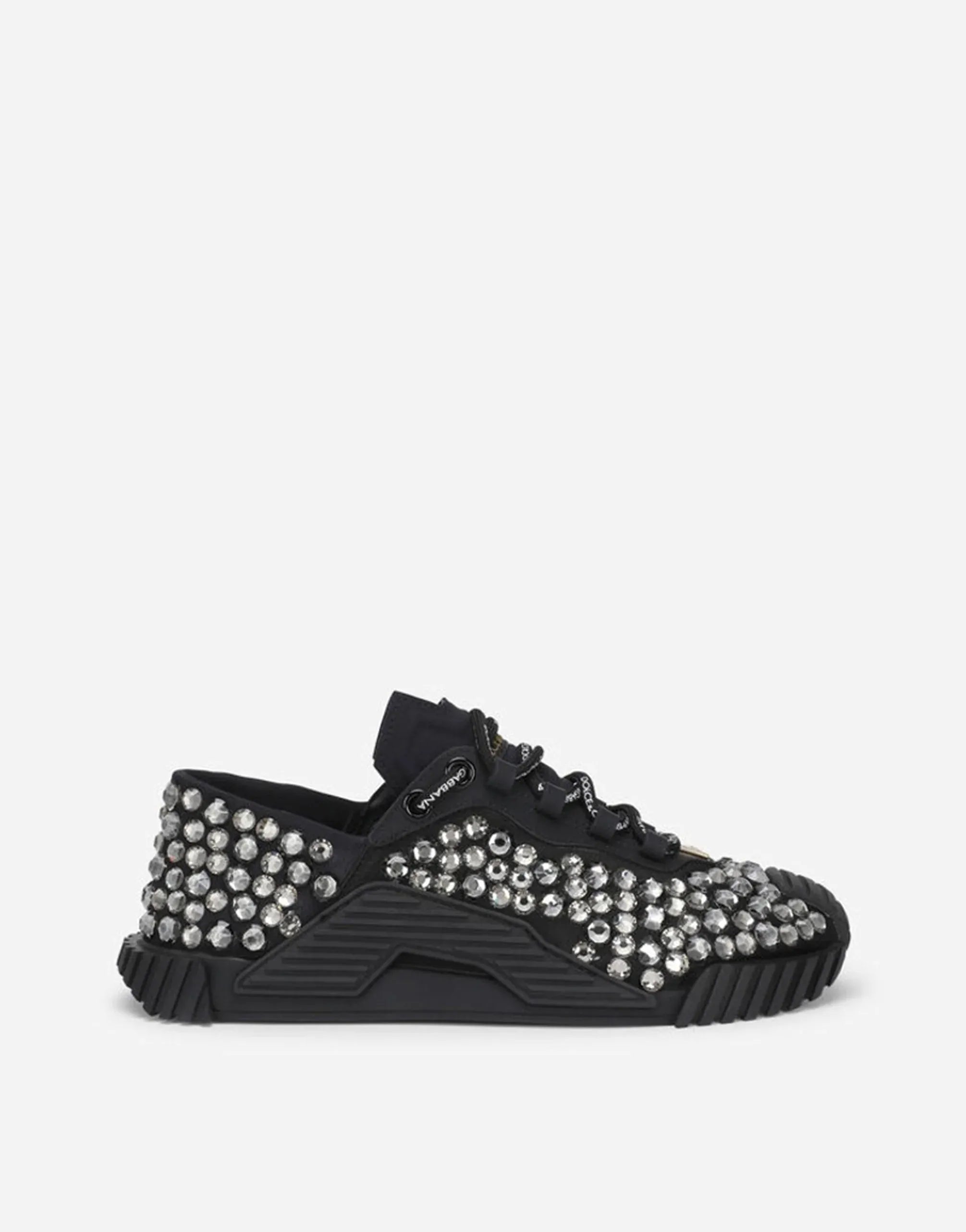 Dolce & Gabbana Rhinestone Appliqué NS1 Sneakers
