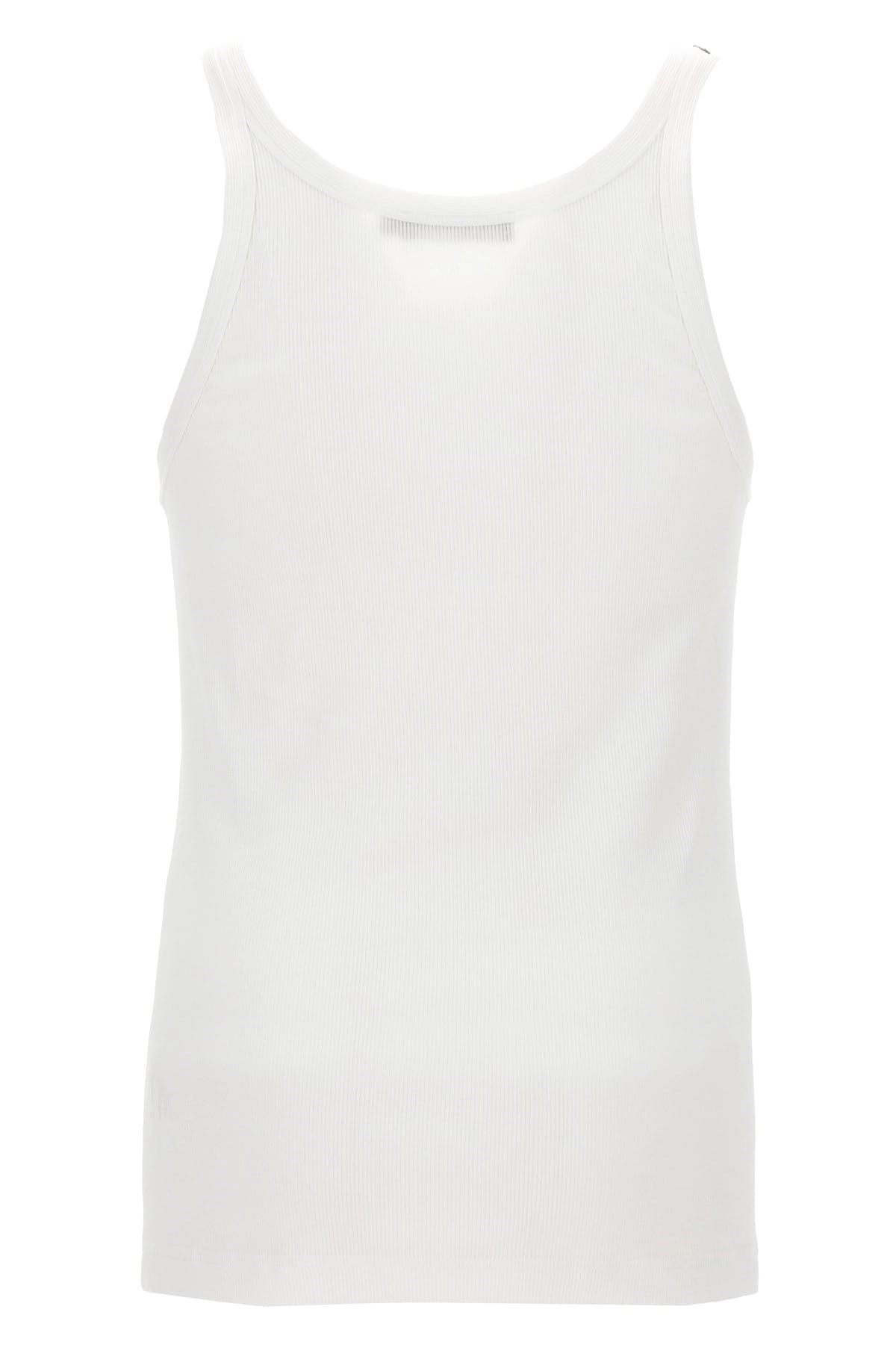 Dolce & Gabbana Dolce & Gabbana Ribbed Cotton Tank Top