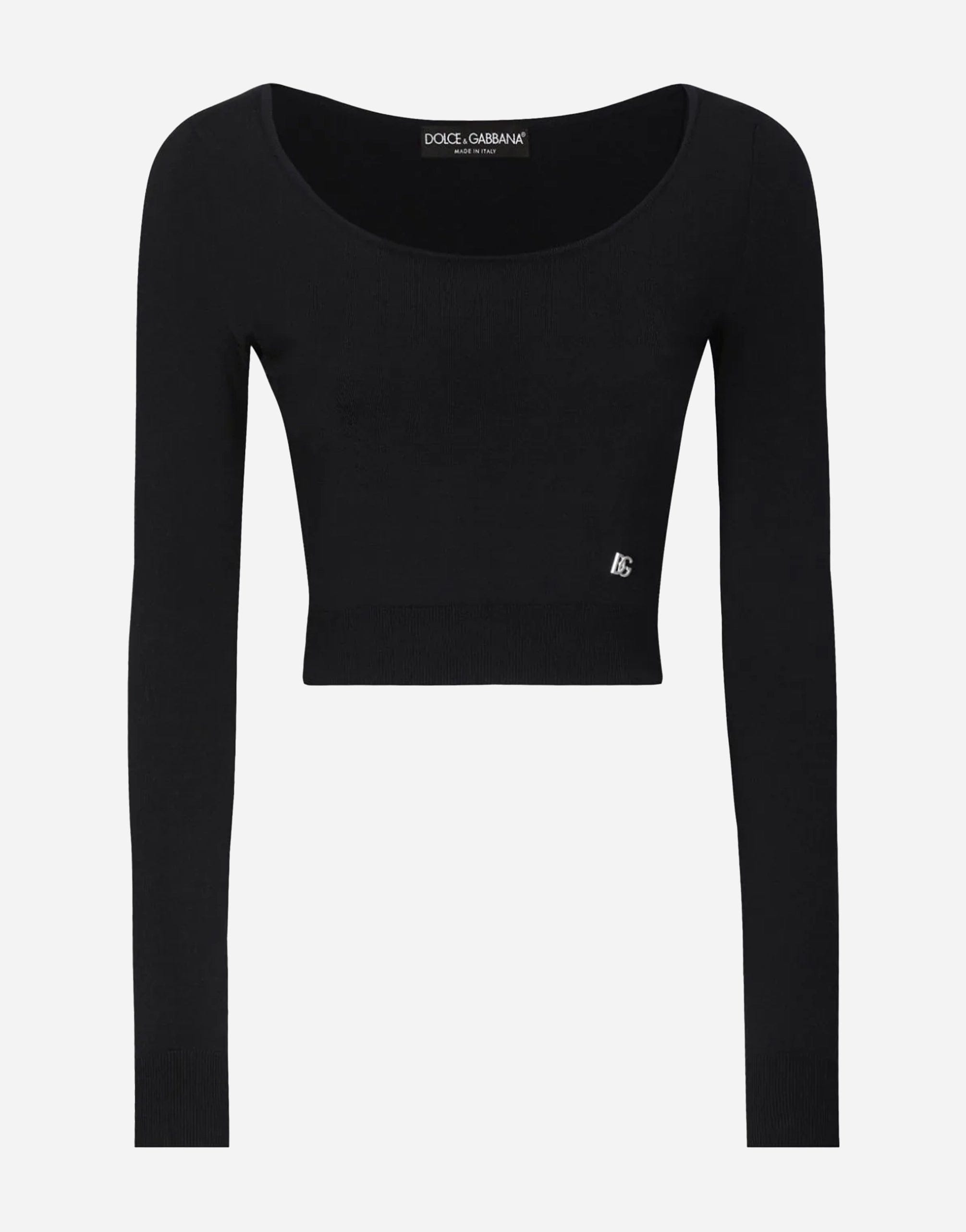 Dolce & Gabbana Ribbed Knit Sweater