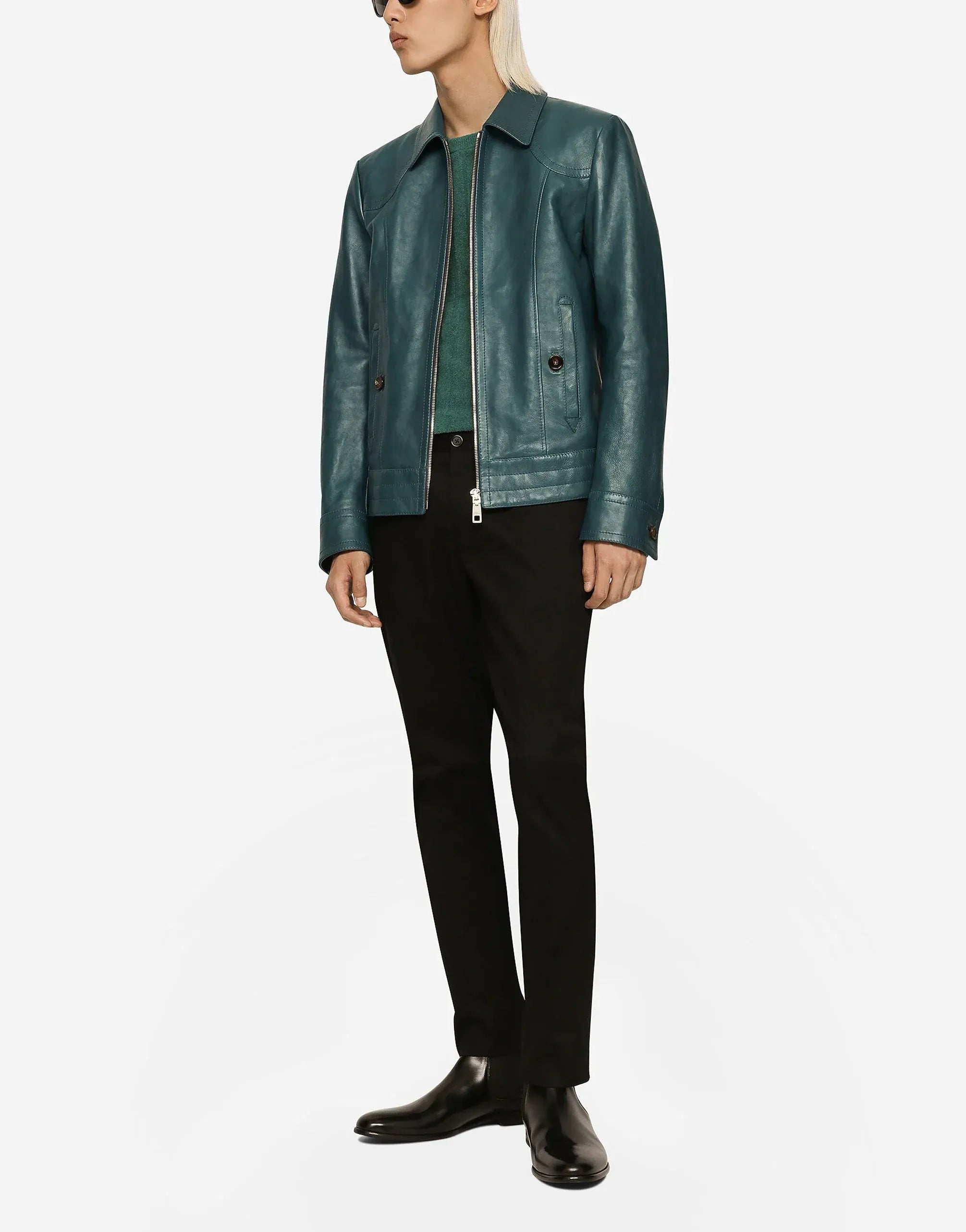 Dolce & Gabbana Ribbed Round-Neck Sweater