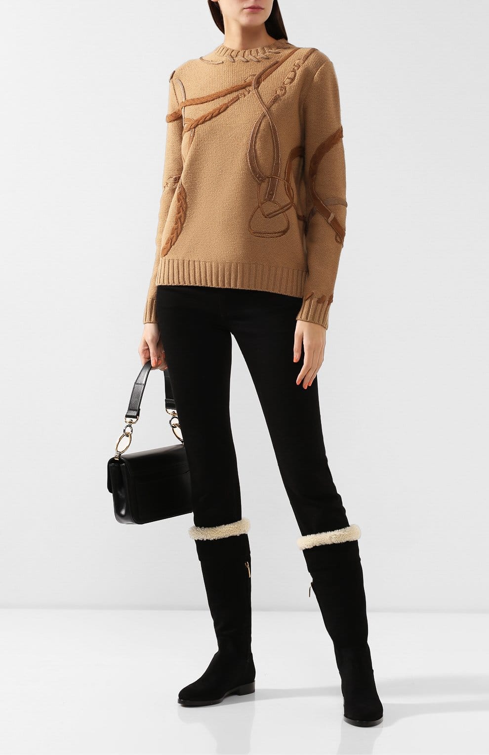 Dolce & Gabbana Rodeo Suede Boots - alternate view