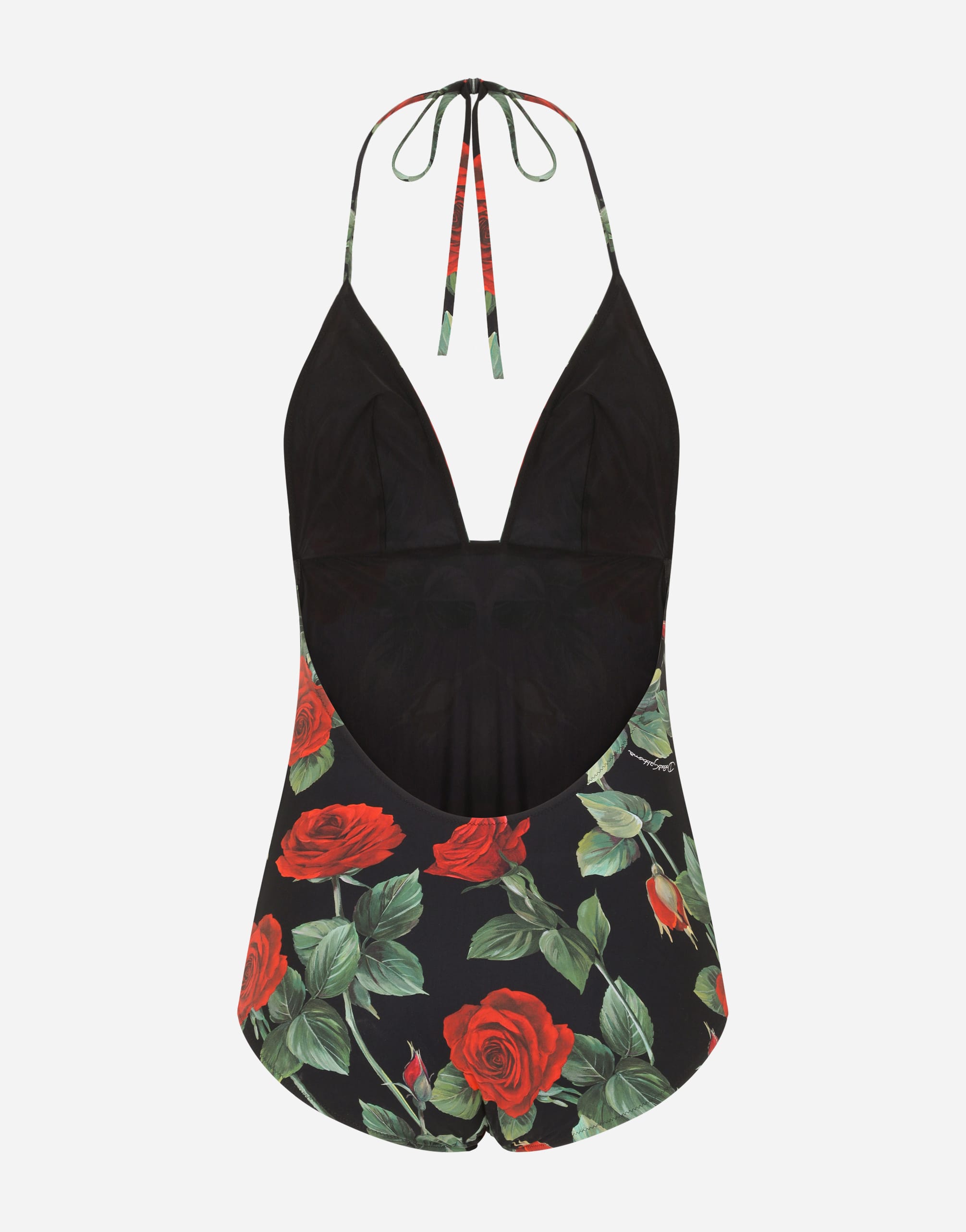 Dolce & Gabbana Dolce & Gabbana Rose-Print One-Piece Swimsuit