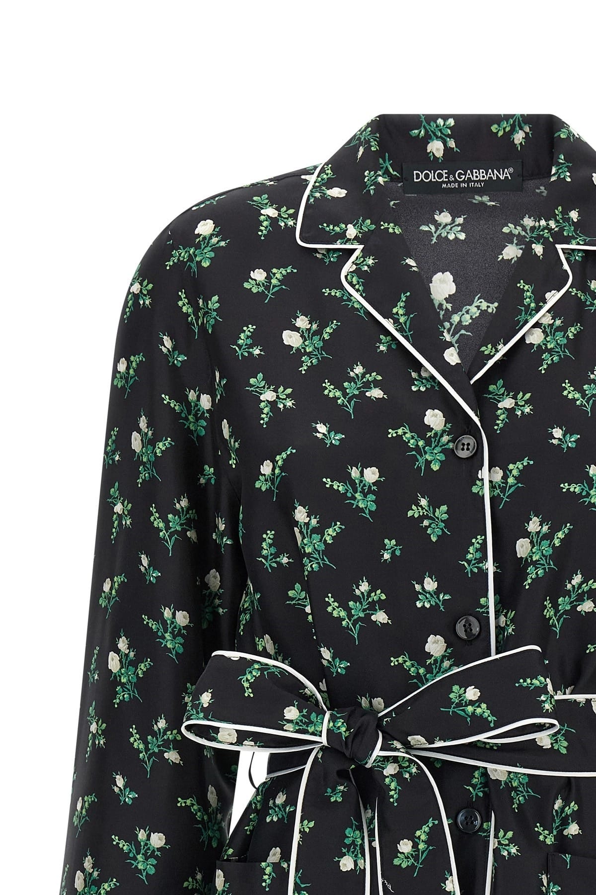 Dolce & Gabbana Dolce & Gabbana Roselline And Mughetti Print Shirt