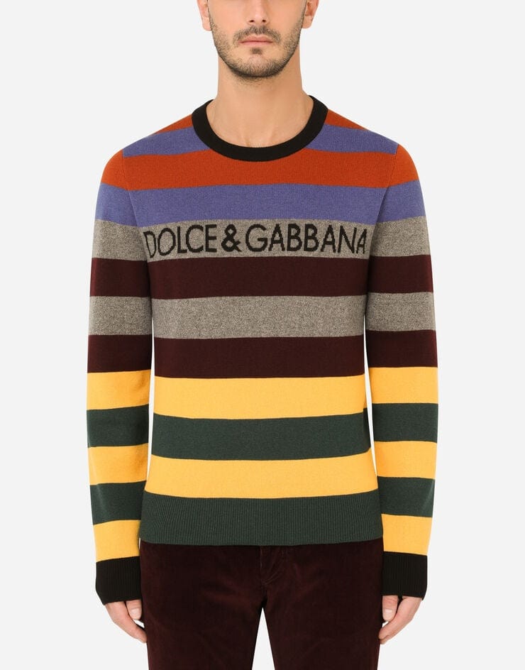 Dolce & Gabbana Round-Neck Jacquard Sweater
