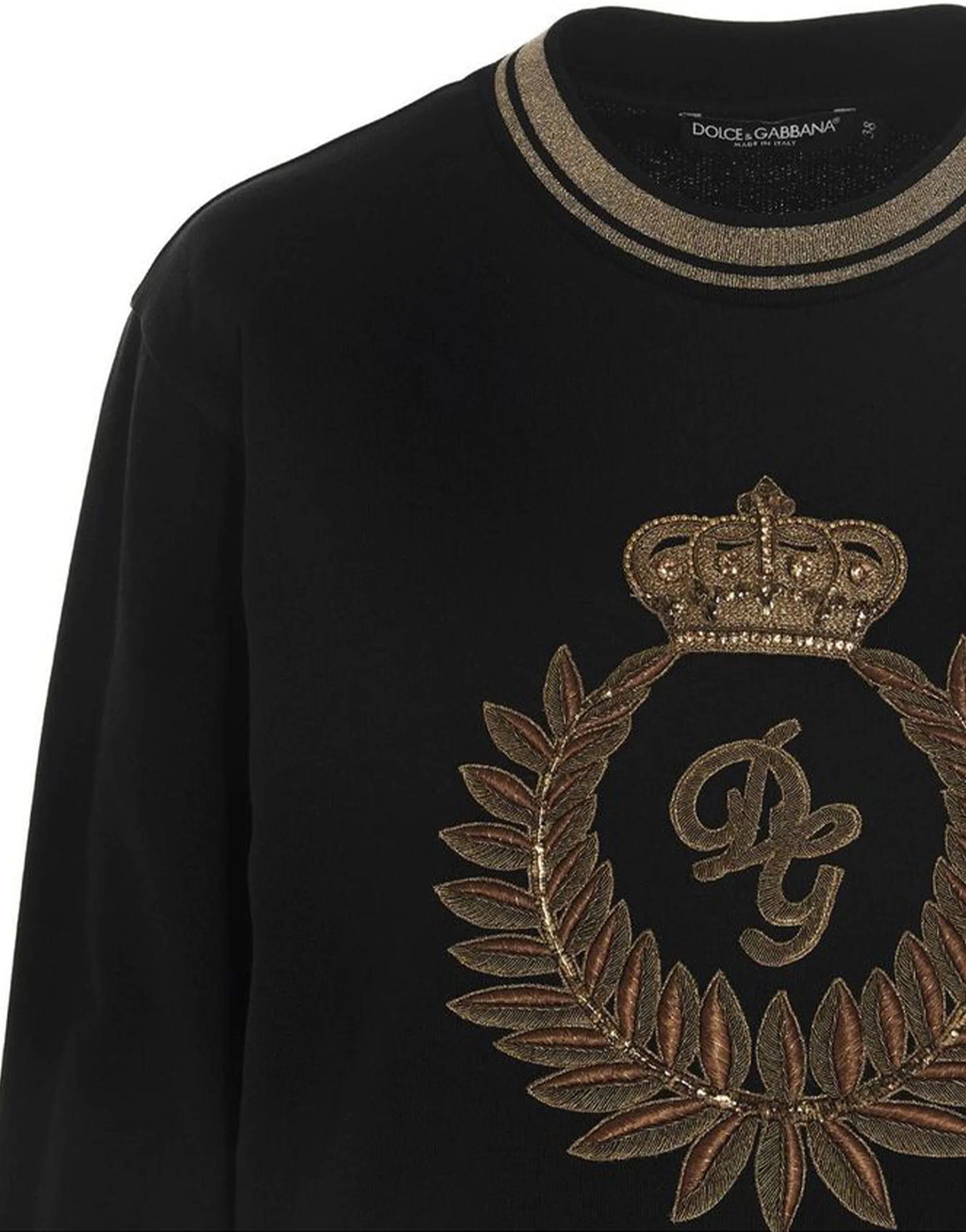 Dolce & Gabbana Royal DG Embroidery Sweater