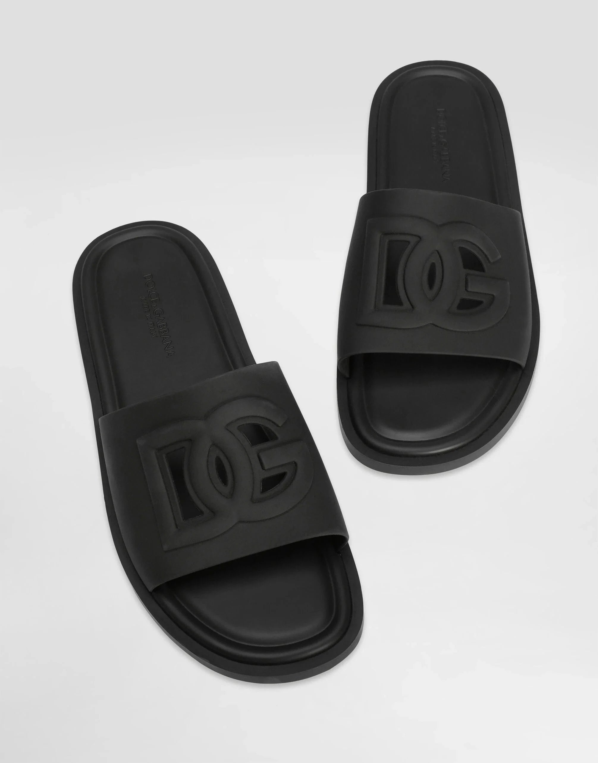 Dolce & Gabbana Rubber Beachwear Slides