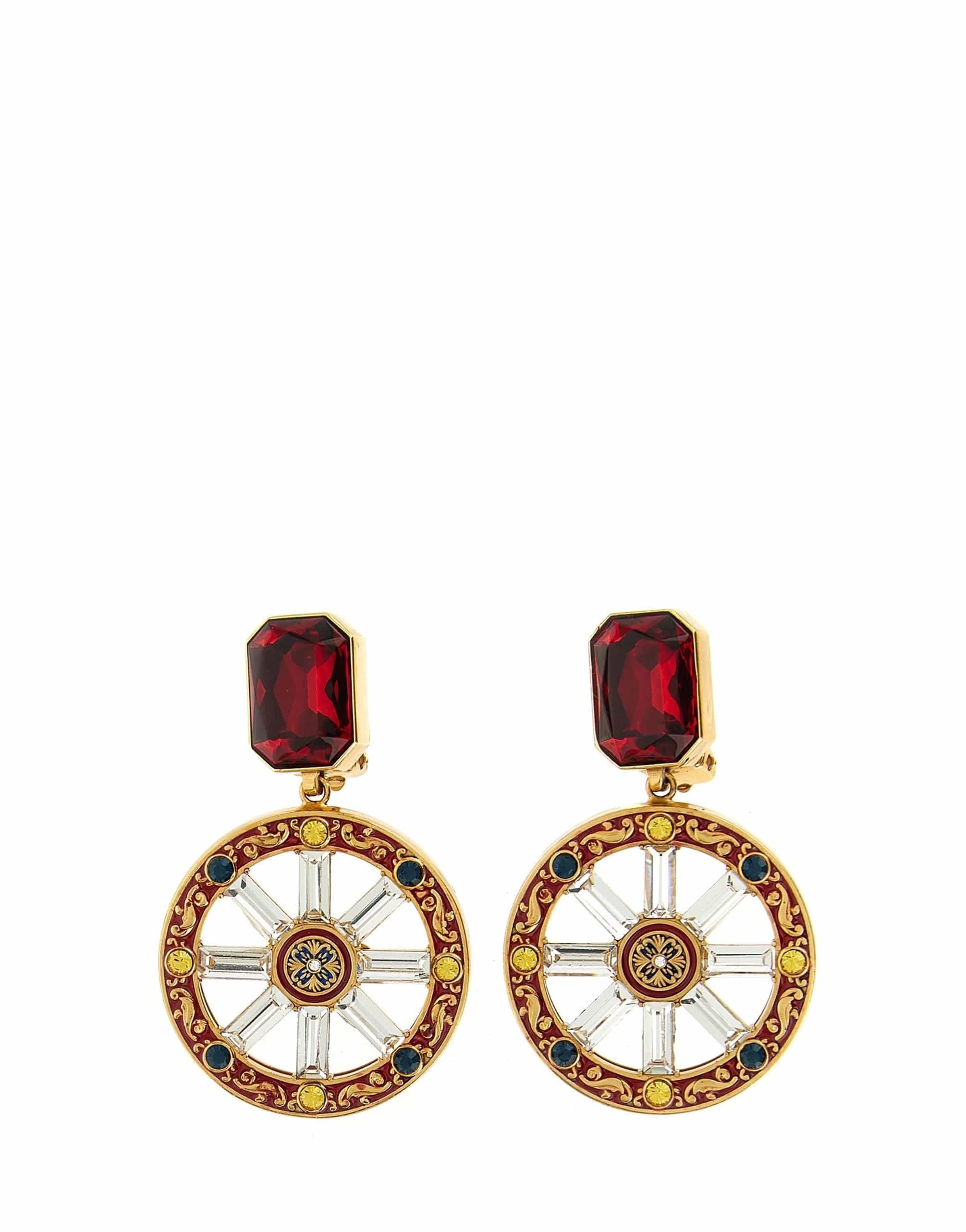 Dolce & Gabbana Dolce & Gabbana Ruota Carretto Earrings