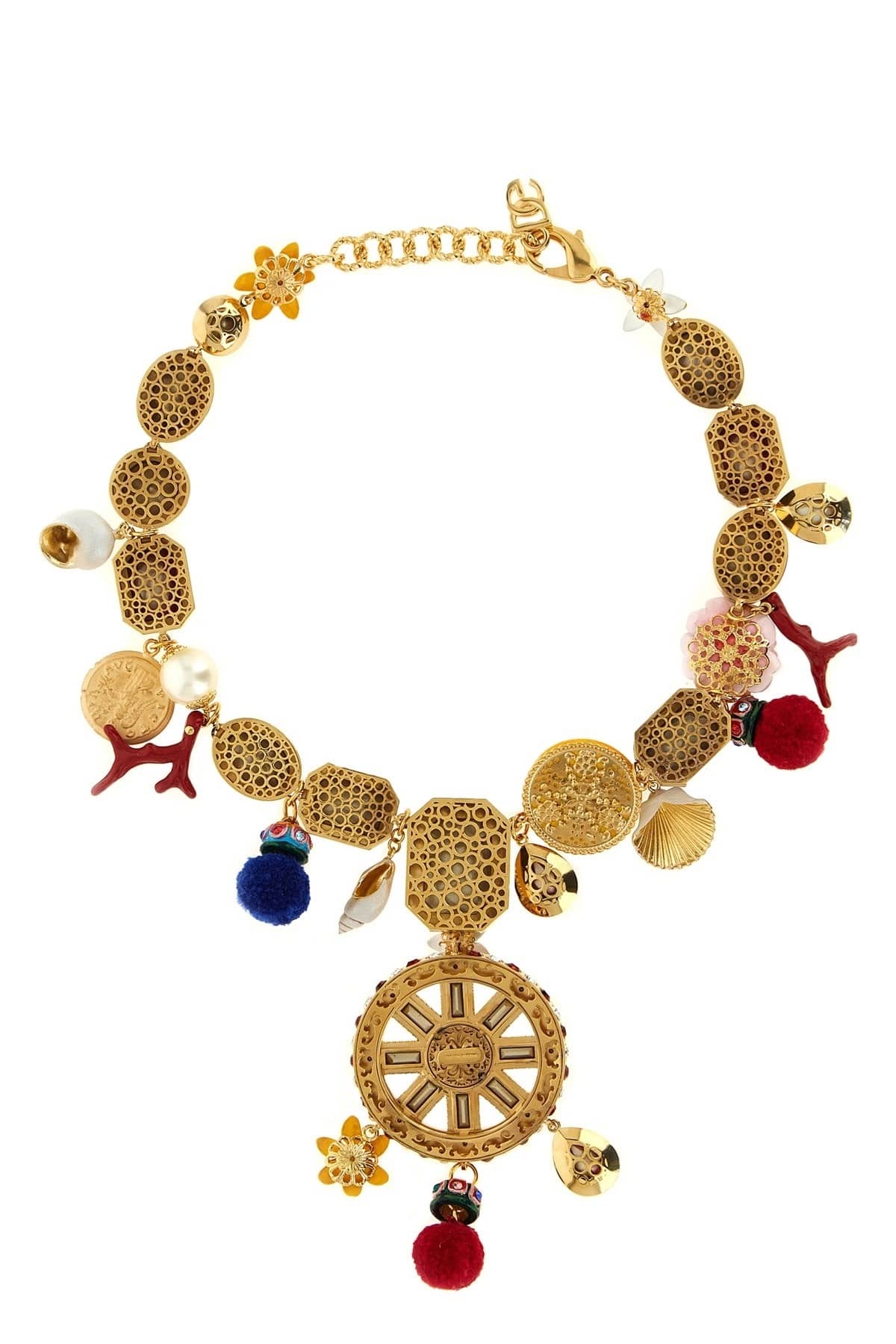 Dolce & Gabbana Dolce & Gabbana Ruota Carretto Necklace