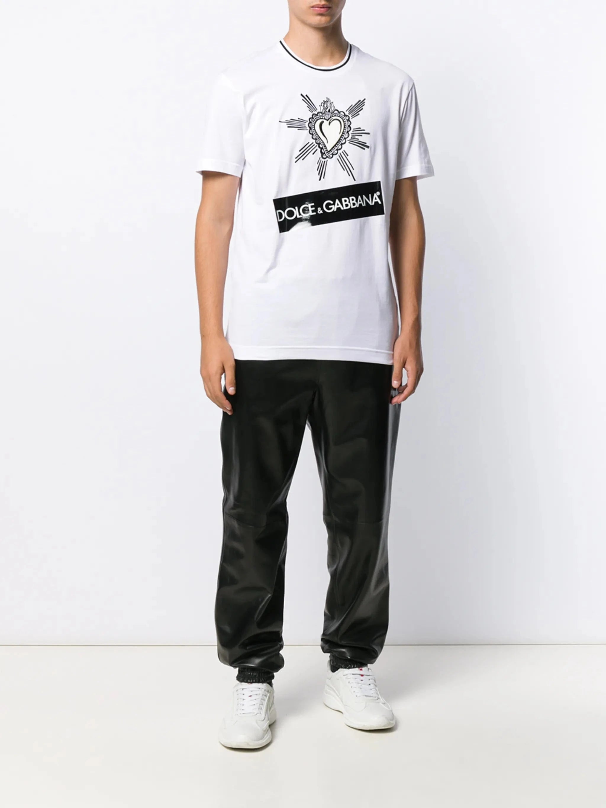 Dolce & Gabbana セイクリッドハートTシャツ | Sendegaro US Dolce & Gabbana セイクリッドハートTシャツ | Sendegaro US