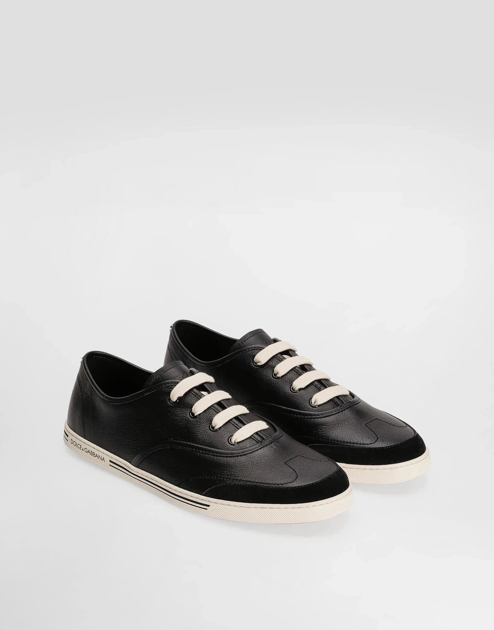 Dolce & Gabbana Saint Tropez Leather Sneakers | Sendegaro UK