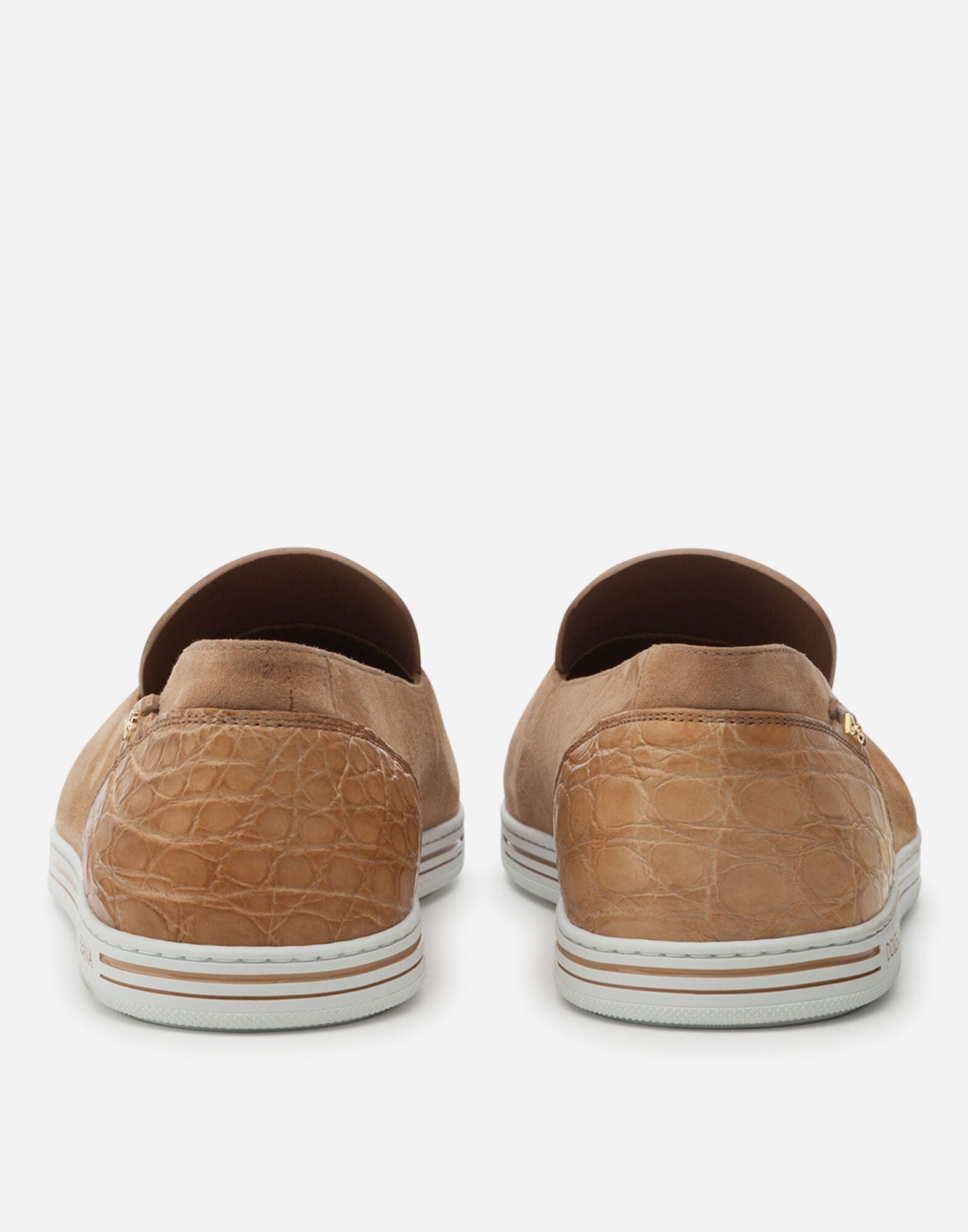 Dolce & Gabbana Saint Tropez Suede Slippers