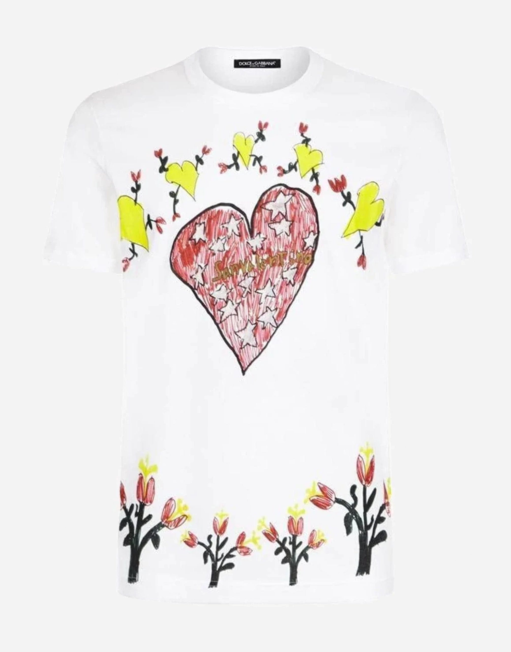 Dolce & Gabbana Saint Valentine Print T-shirt