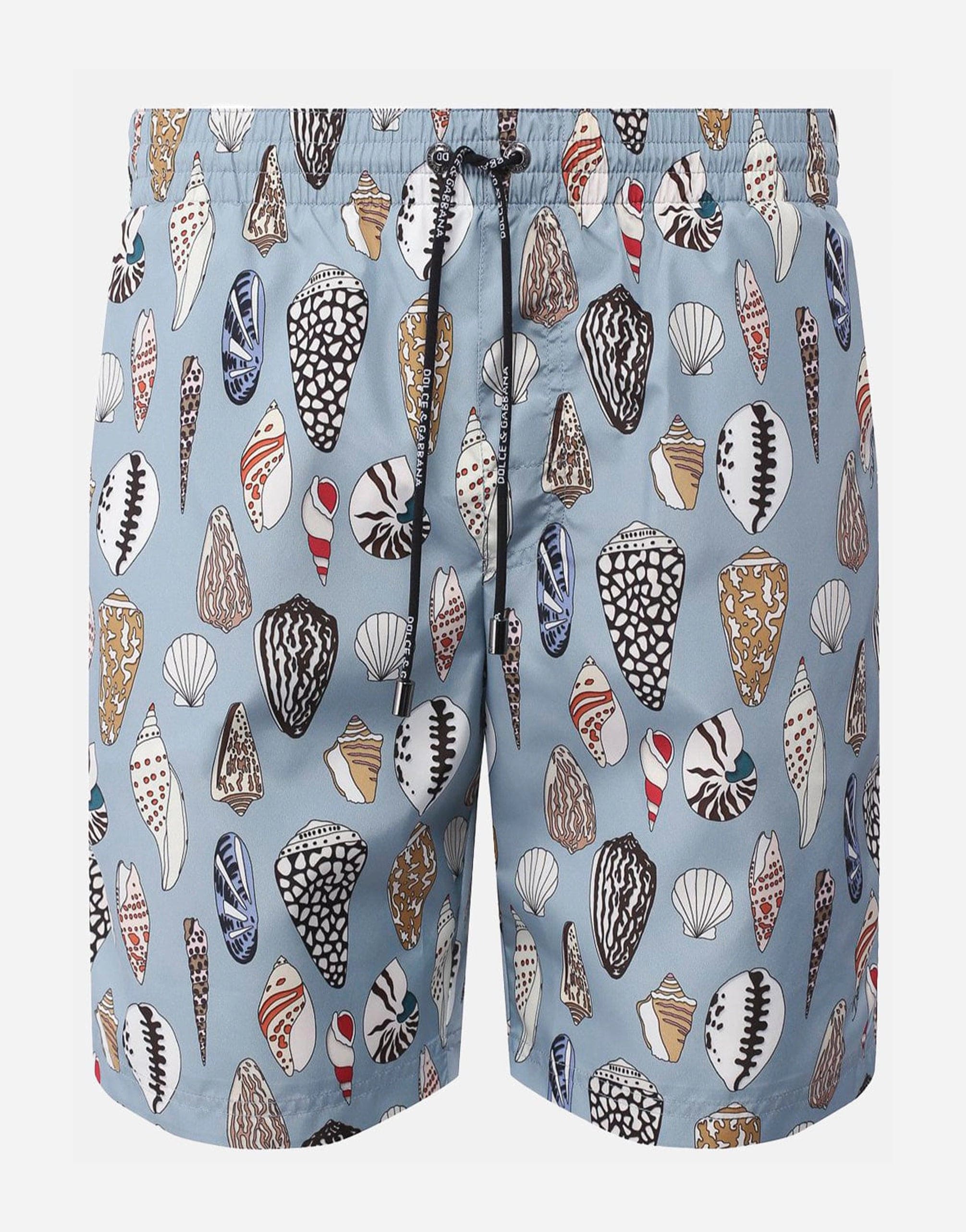 Dolce & Gabbana Seashell-Print Swim Shorts