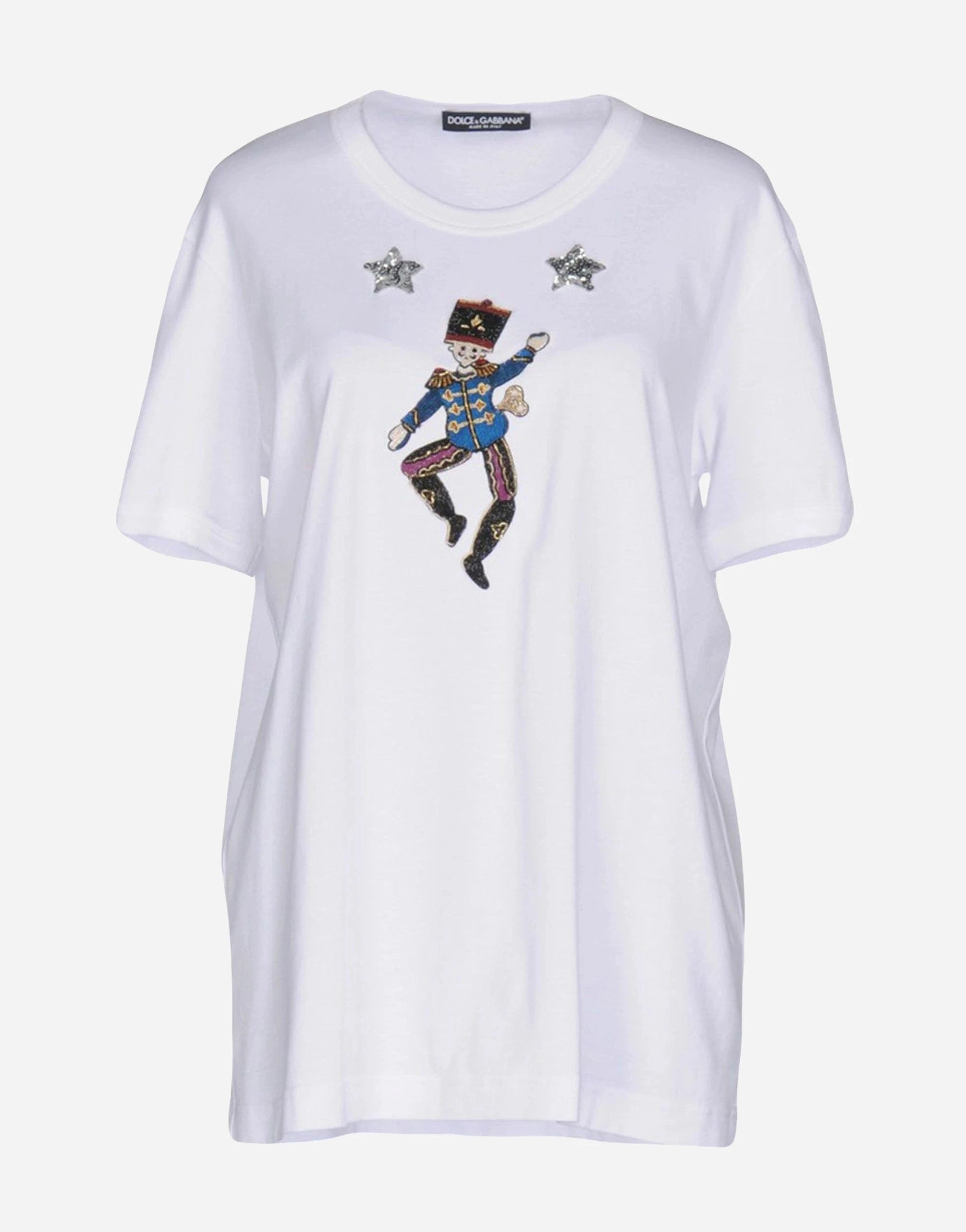 Dolce & Gabbana Sequin Embellished T-Shirt