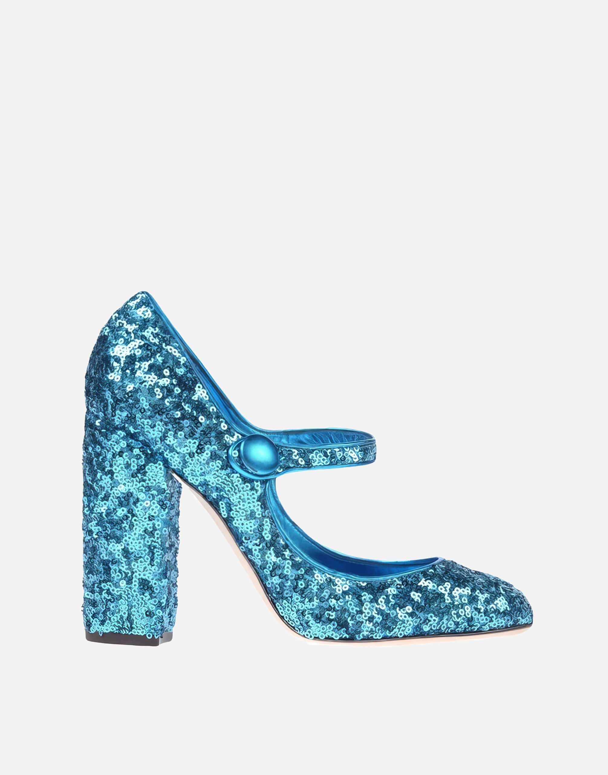 Dolce & Gabbana Sequin Mary Jane Pumps