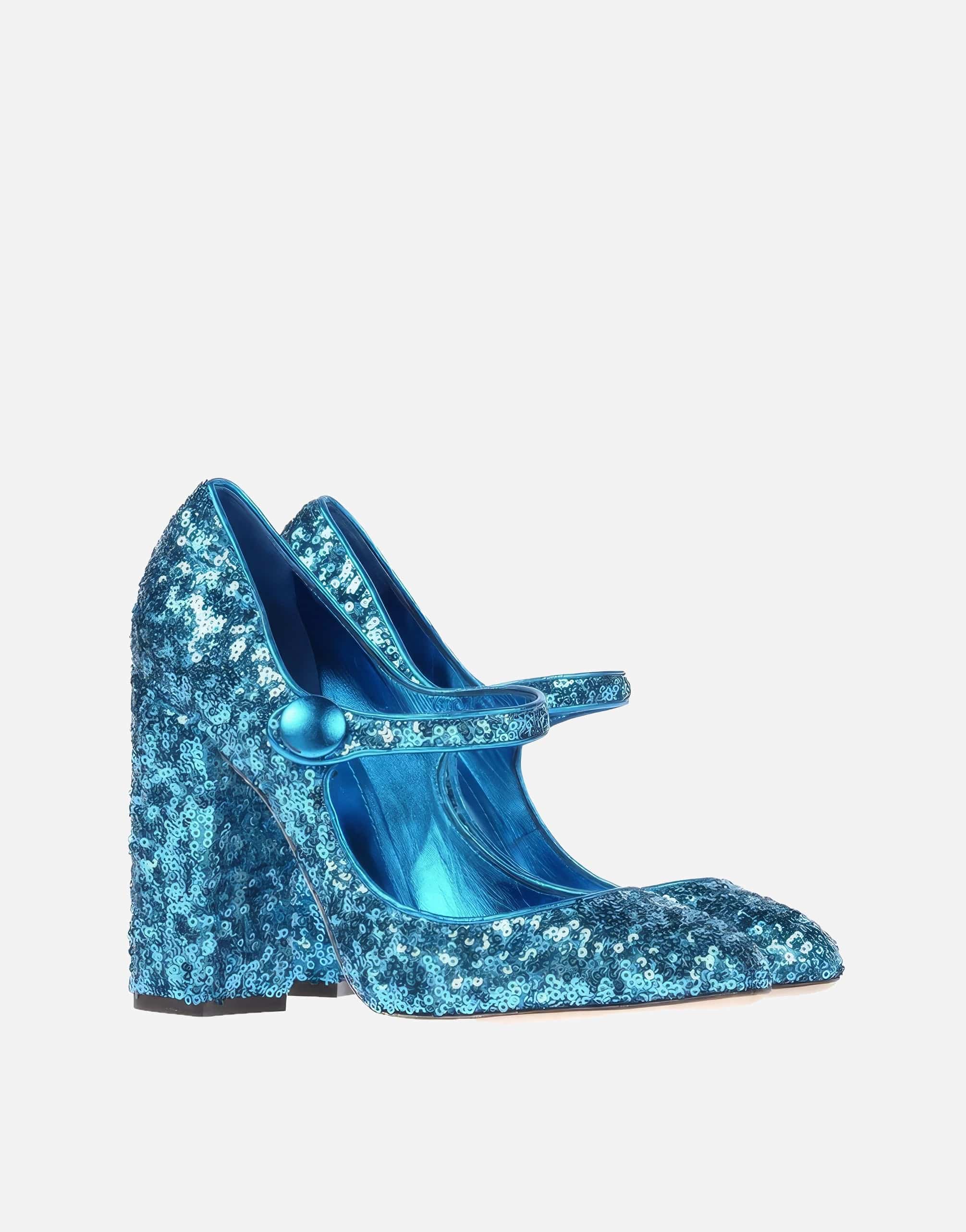 Dolce & Gabbana Sequin Mary Jane Pumps