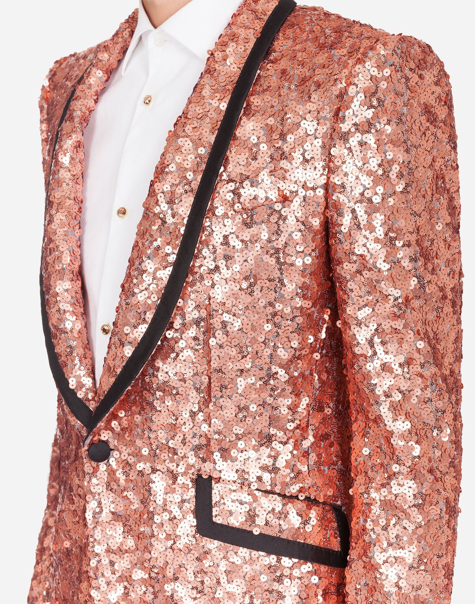 Dolce & Gabbana Sequined Sicily Blazer Jacket
