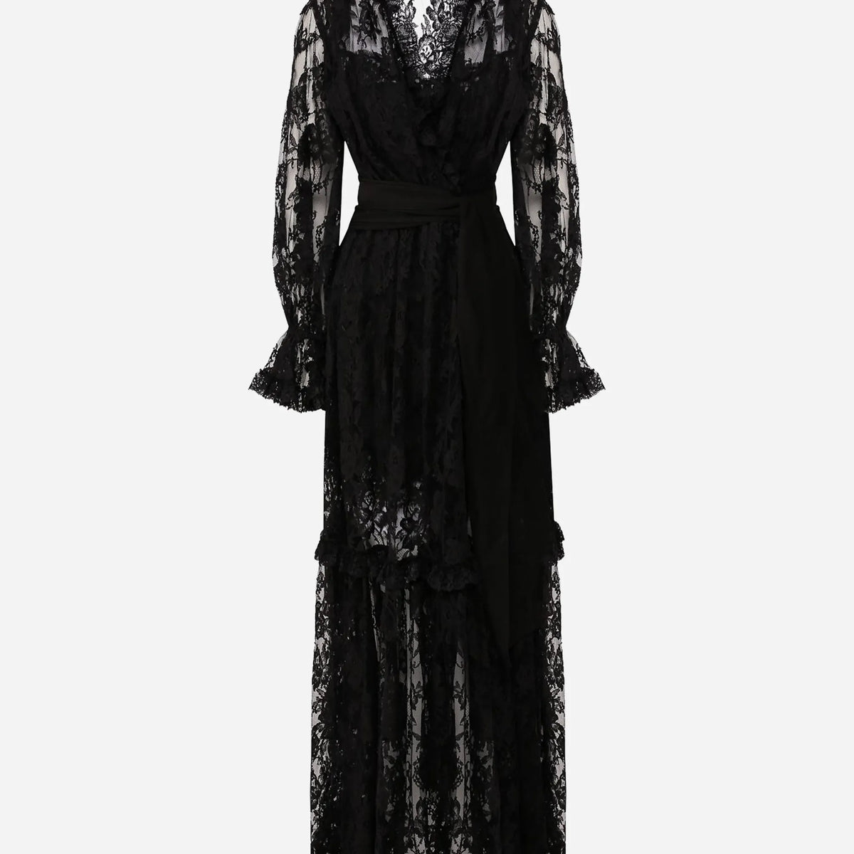 sheer floral wrap dress Wesley Sheer Wrap Dress 2X