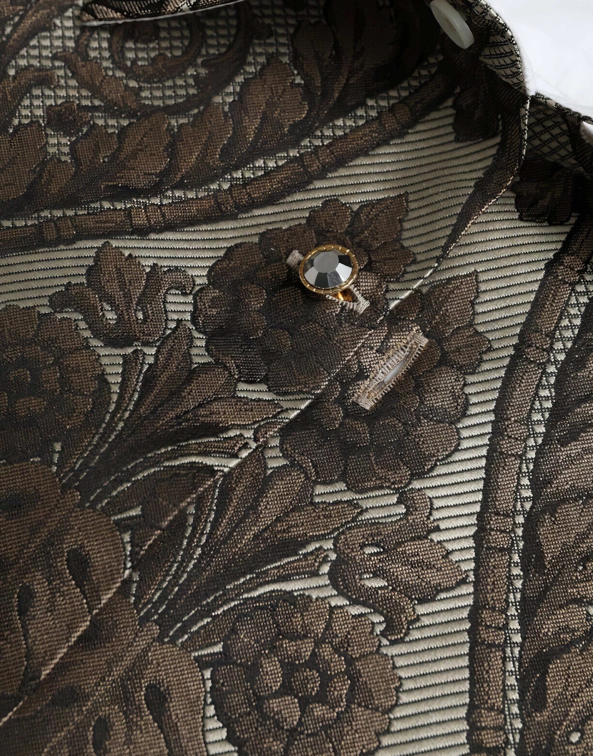 Shirt With Brocade Detailings