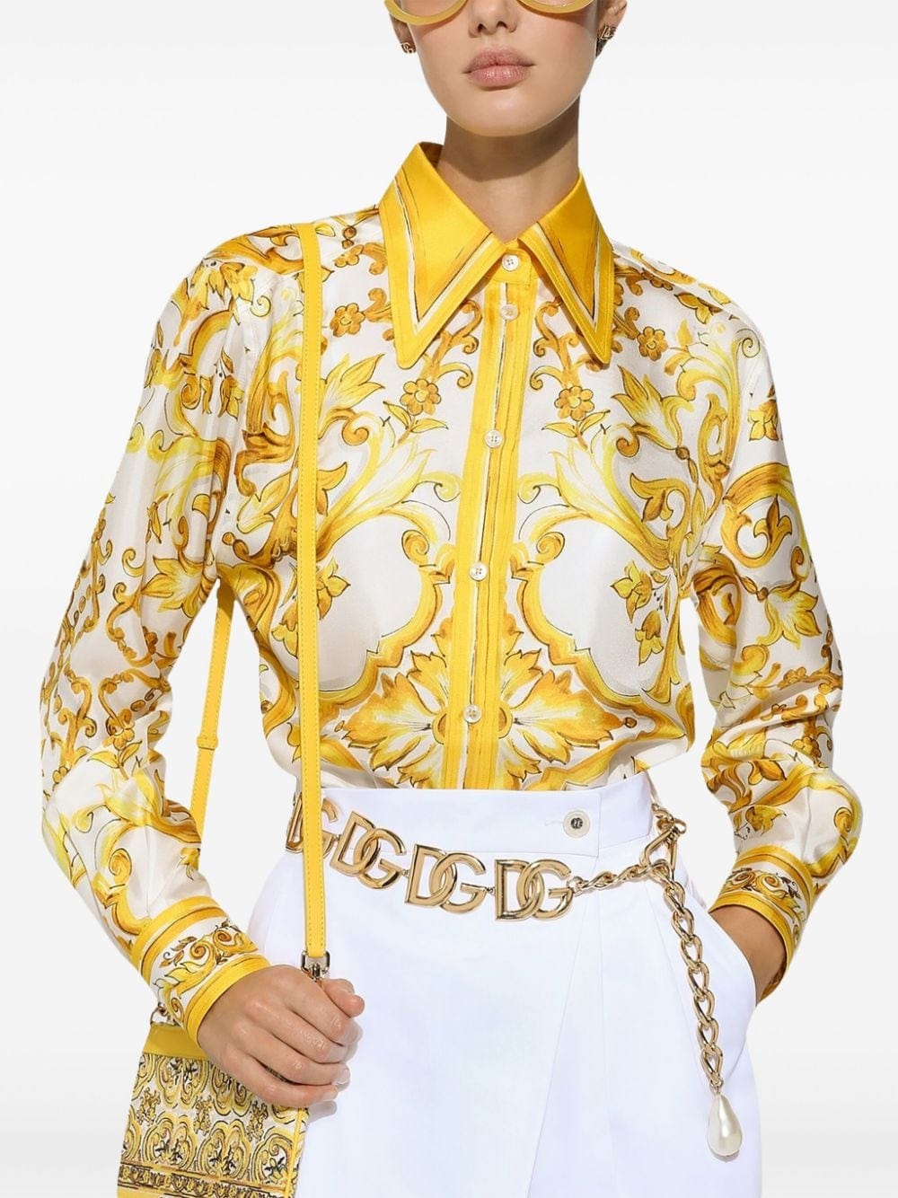 Dolce & Gabbana Dolce & Gabbana Shirts Yellow