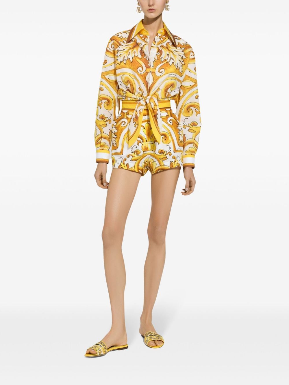 Dolce & Gabbana Dolce & Gabbana Shirts Yellow