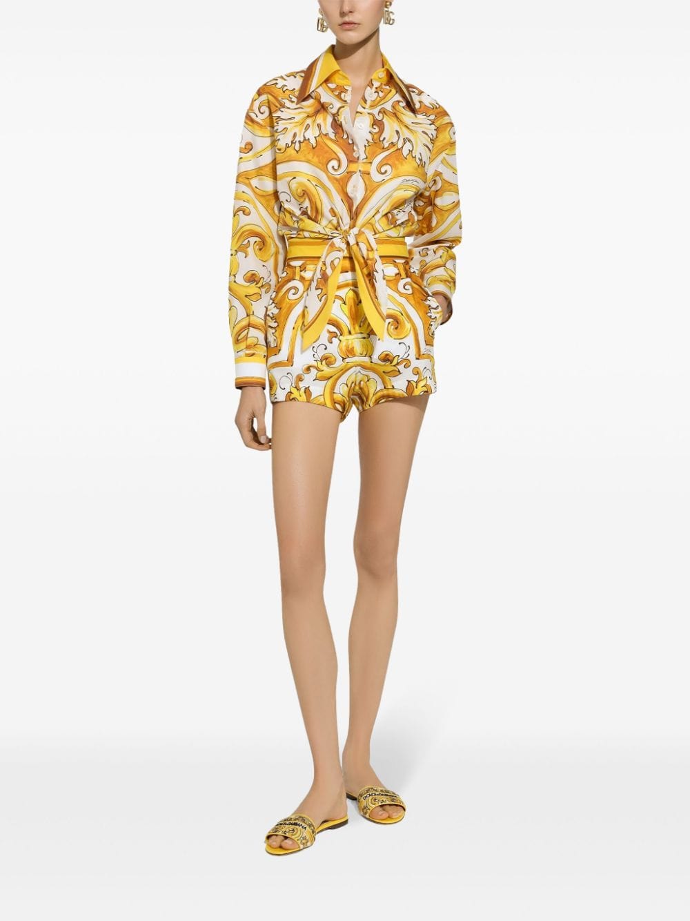 Dolce & Gabbana Dolce & Gabbana Shirts Yellow