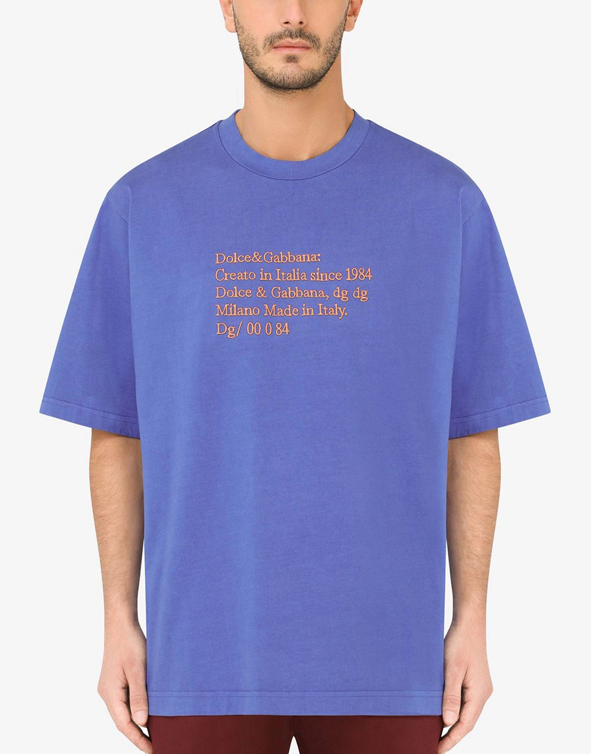 Kurzarm-Baumwoll-T-Shirt