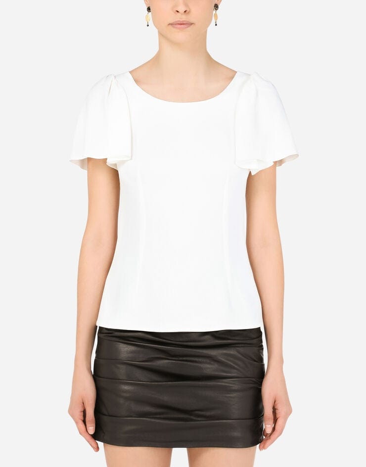Dolce & Gabbana Short-Sleeved Cady Top