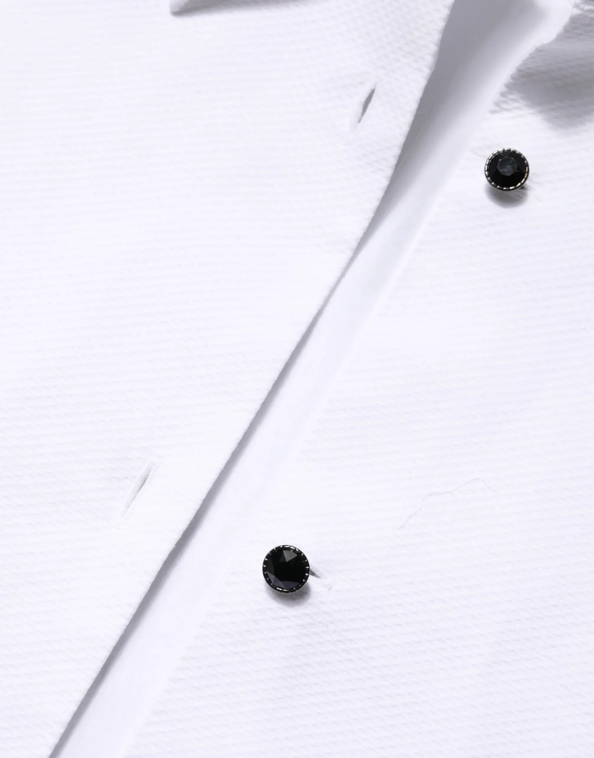 Dolce & Gabbana Short-Sleeved Poplin Tuxedo Shirt