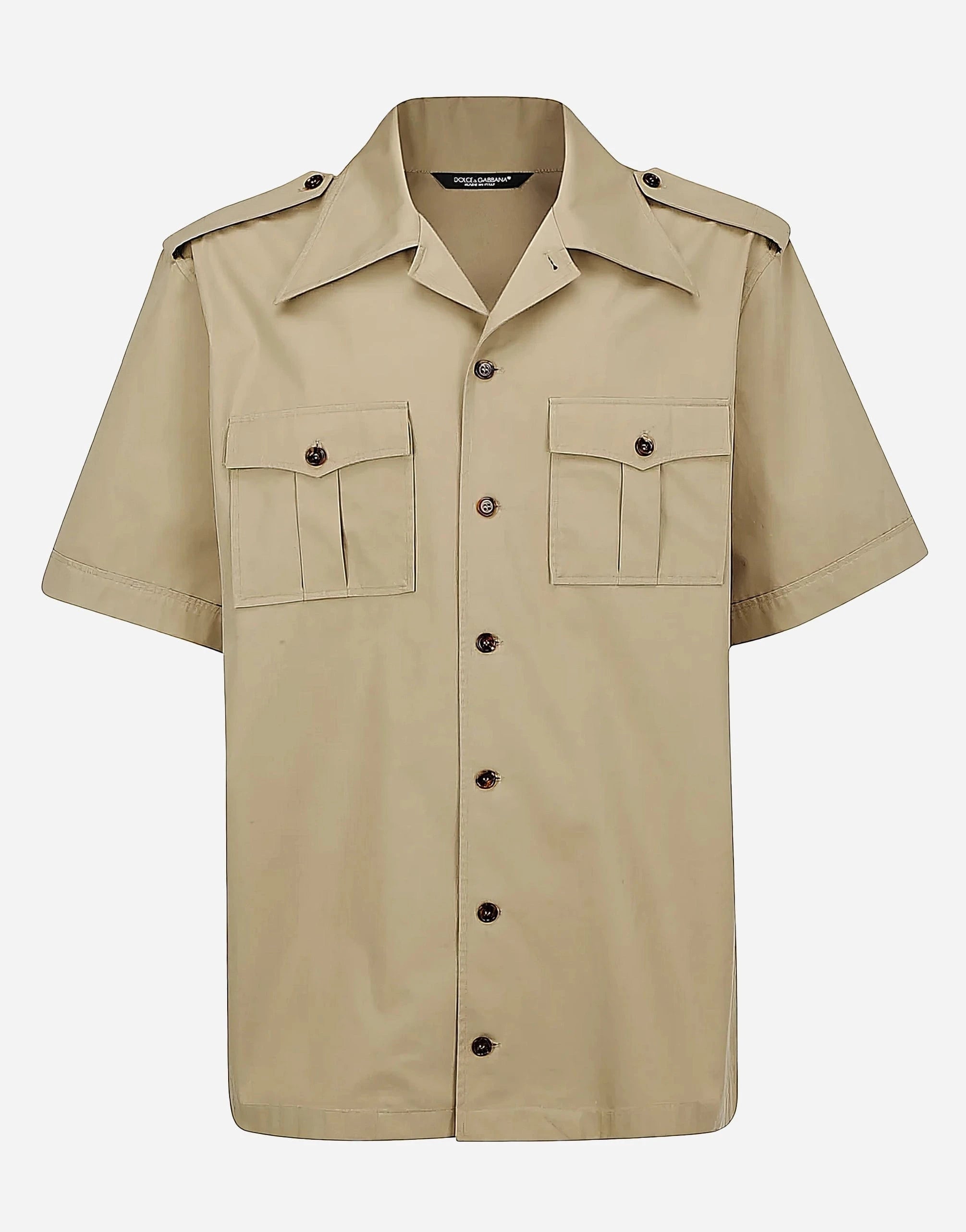 Dolce & Gabbana Short-Sleeved Safari Shirt