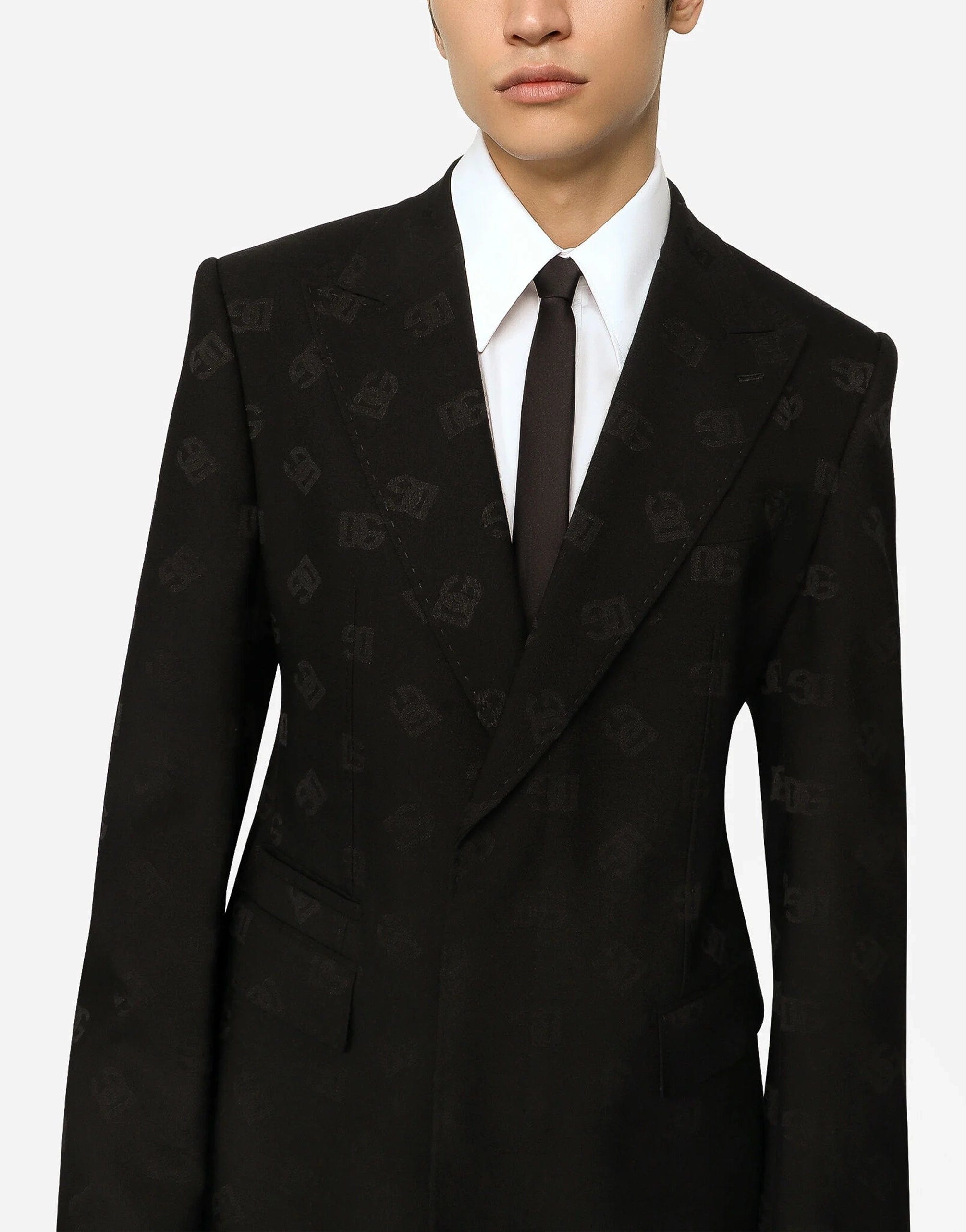 Dolce & Gabbana Sicilia-fit Jacquard Blazer Jacket