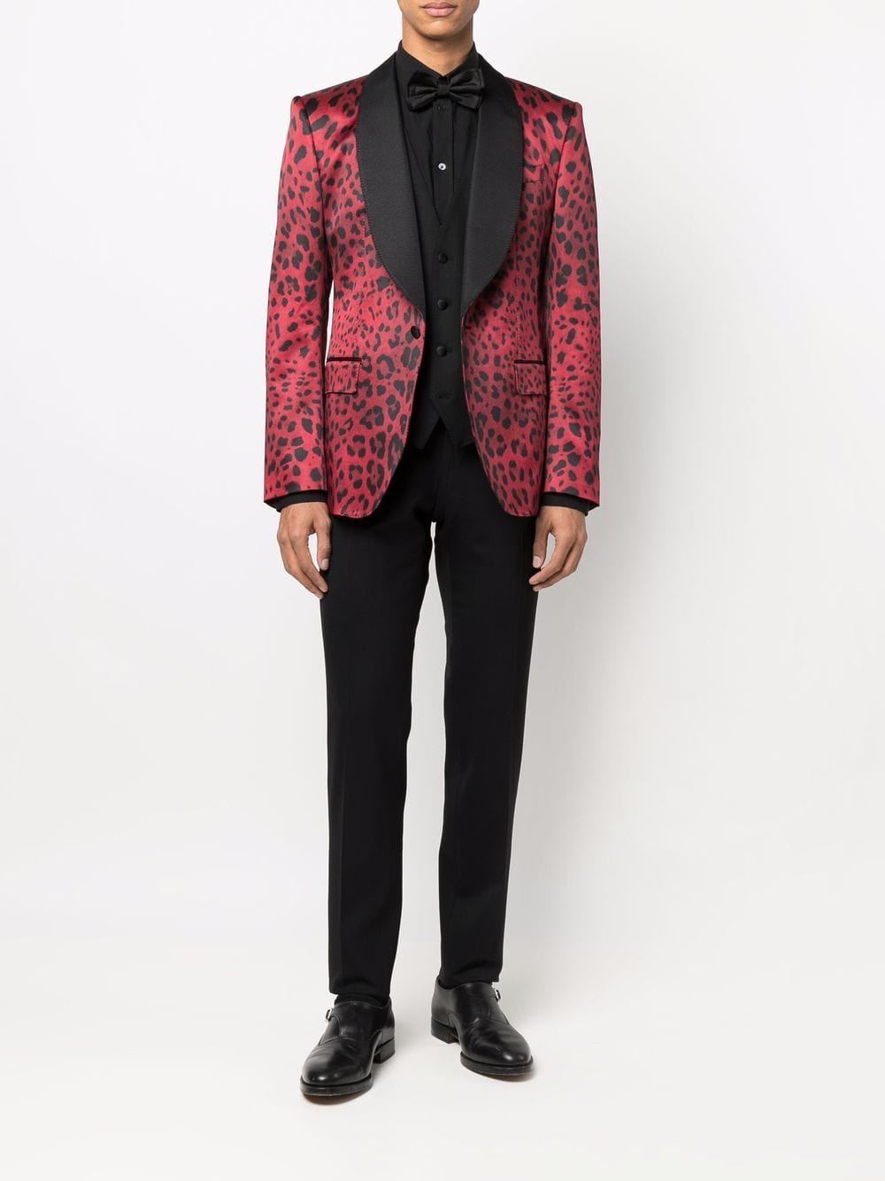 Dolce & Gabbana Sicilia-Fit Leopard-Print Tuxedo Suit