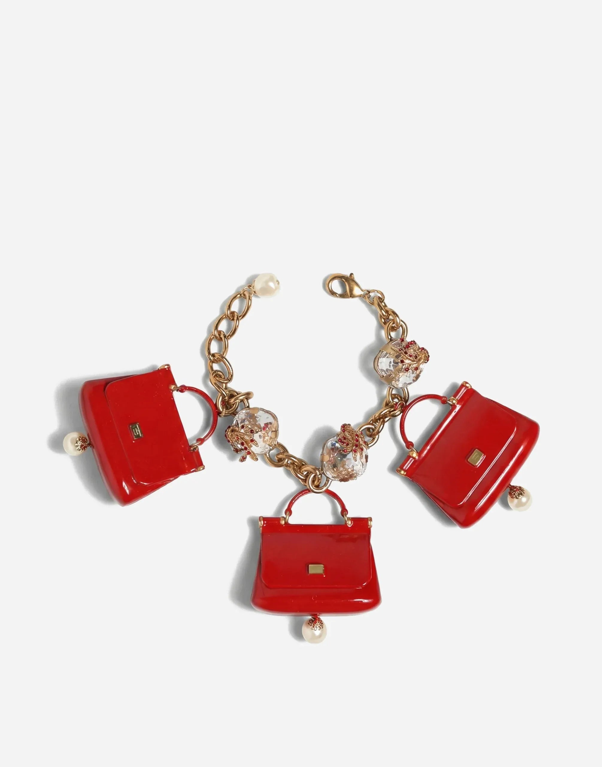 Dolce & Gabbana Sicily Bag Embellished Bracelet