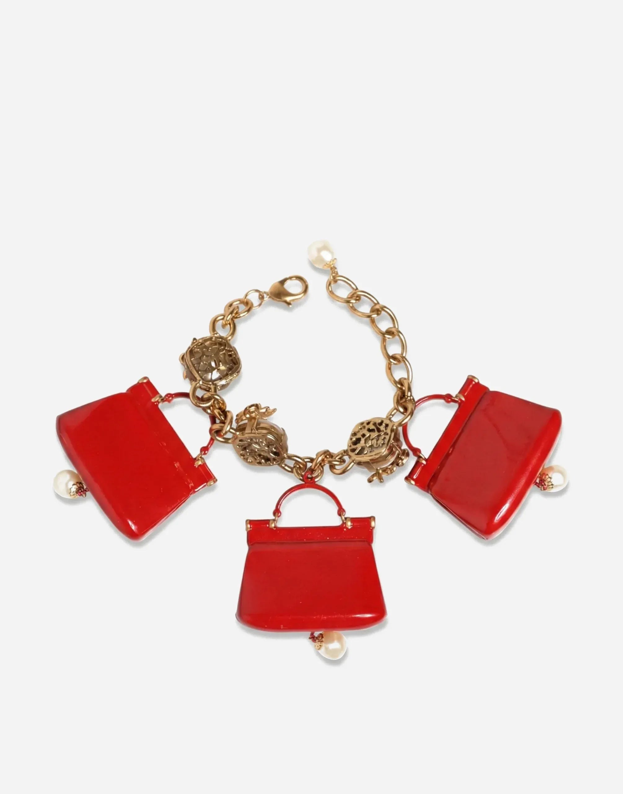 Dolce & Gabbana Sicily Bag Embellished Bracelet