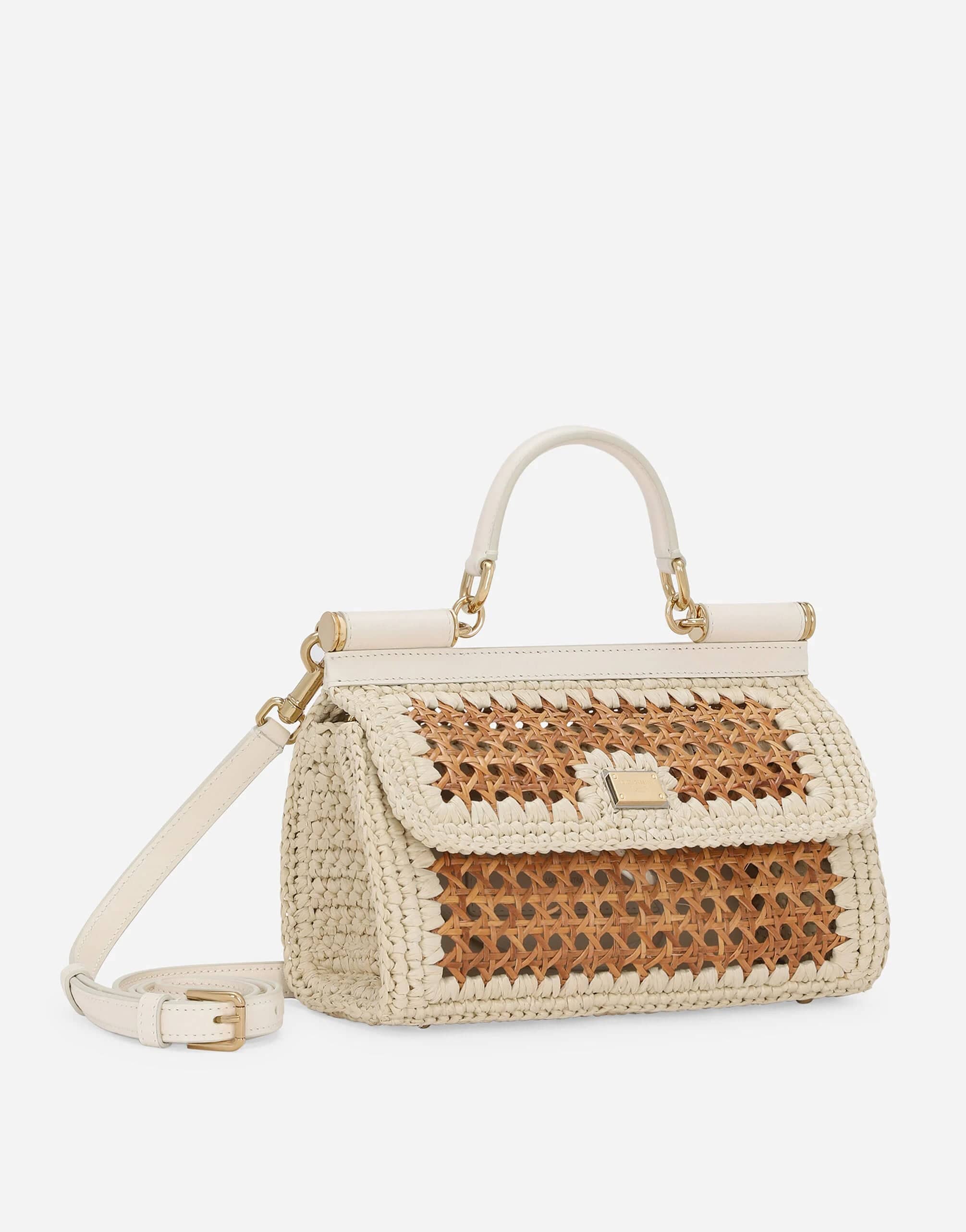 Dolce & Gabbana Sicily Cotton-Blend Bag