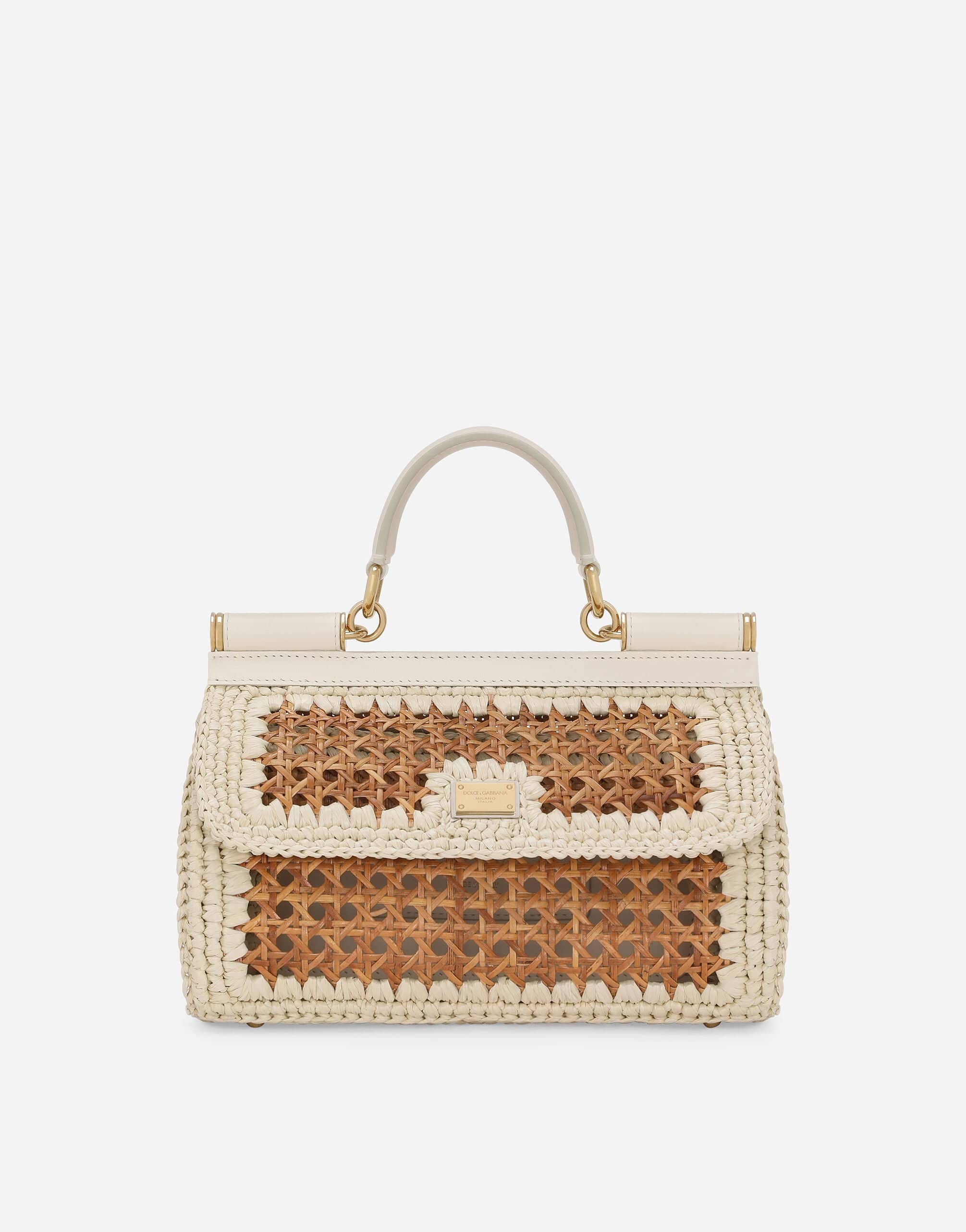 Dolce & Gabbana Sicily Cotton-Blend Bag